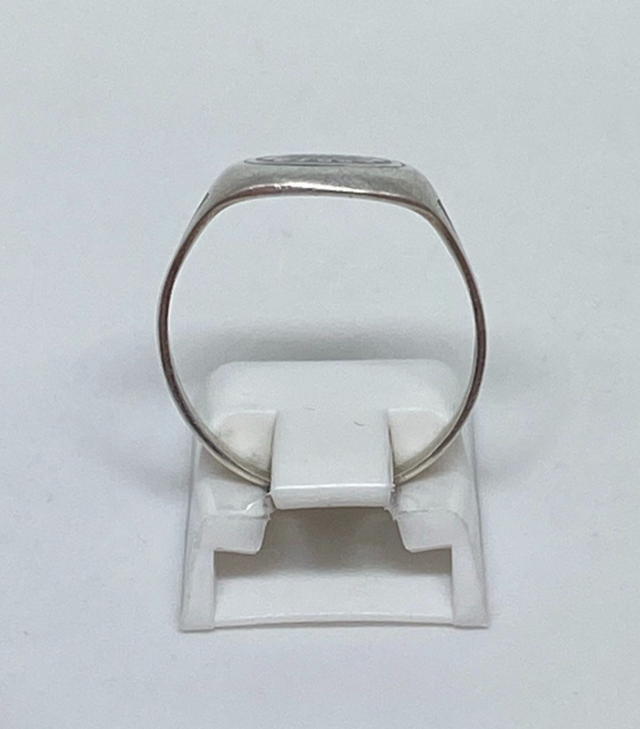 Rare vintage “Kubachi ” ring made of USSR silver. 875: Size 6 . Weight 1.39 g