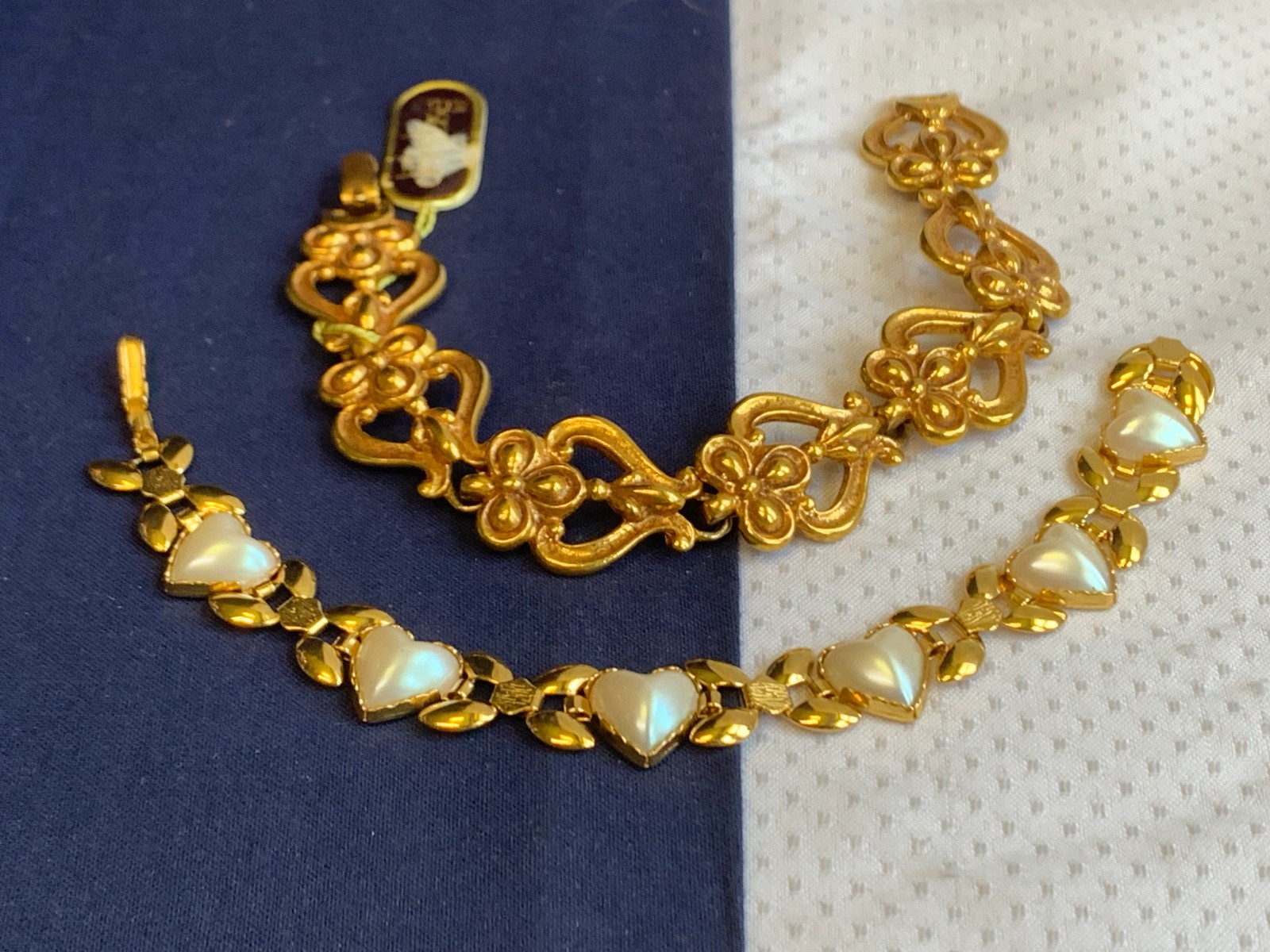 Vtg Costume Jewelry Lot Dauplaise CRL Avon Necklaces Bracelets Anklet Charms