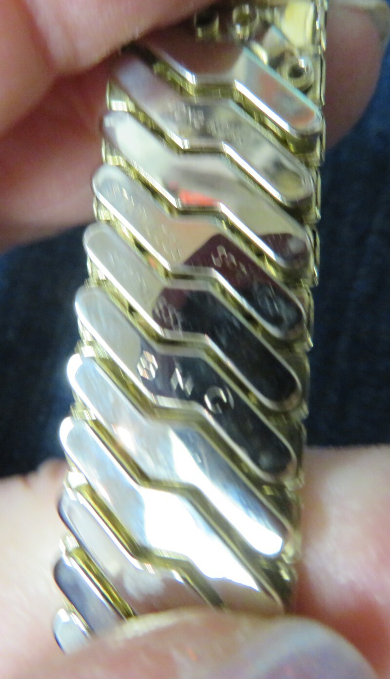 Old School 60’s? Gold Stone Stretch Brand New Watch Bands