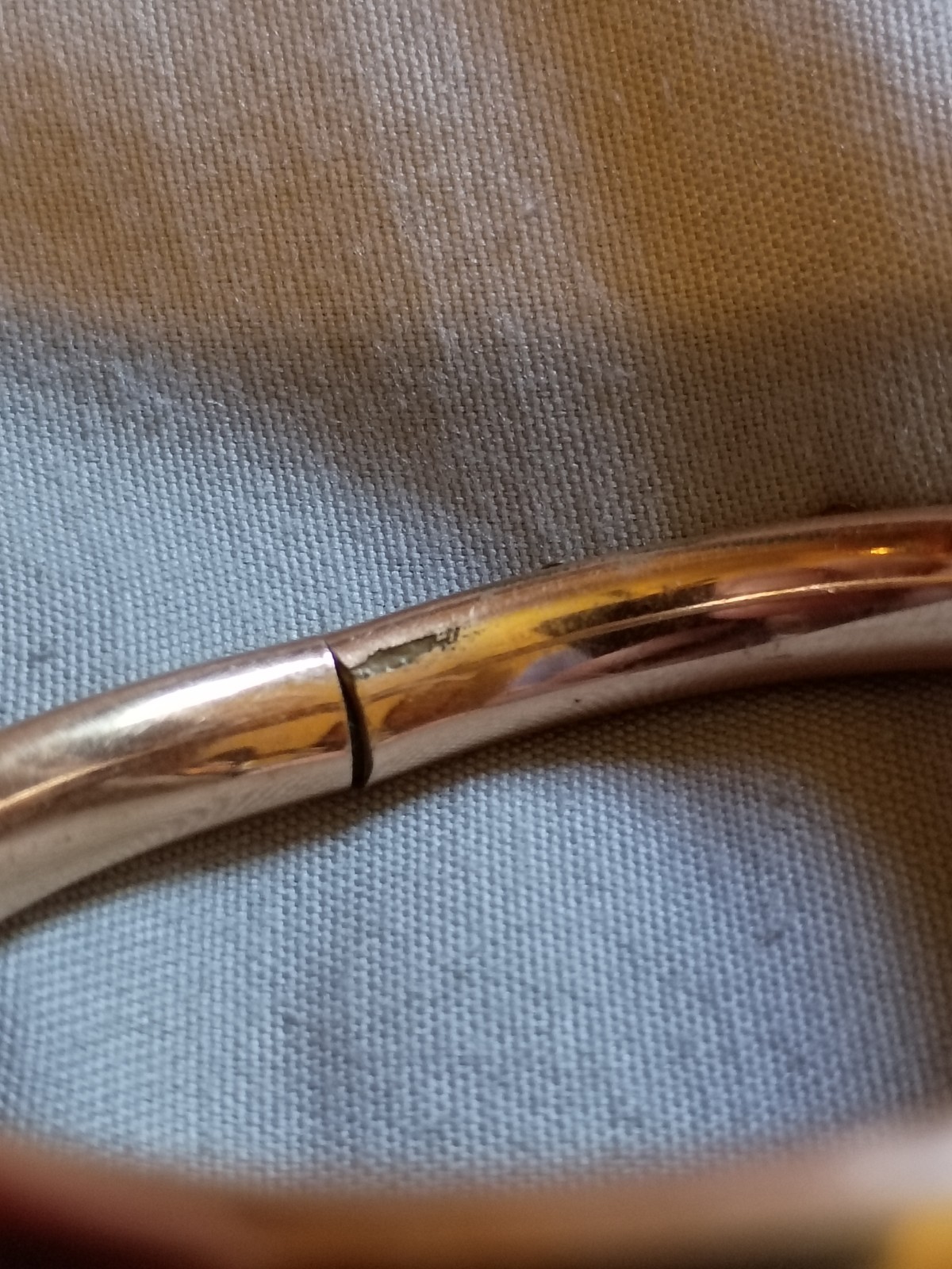 Antique Repurposed D.I.X. Gold Filled Bracelet.
