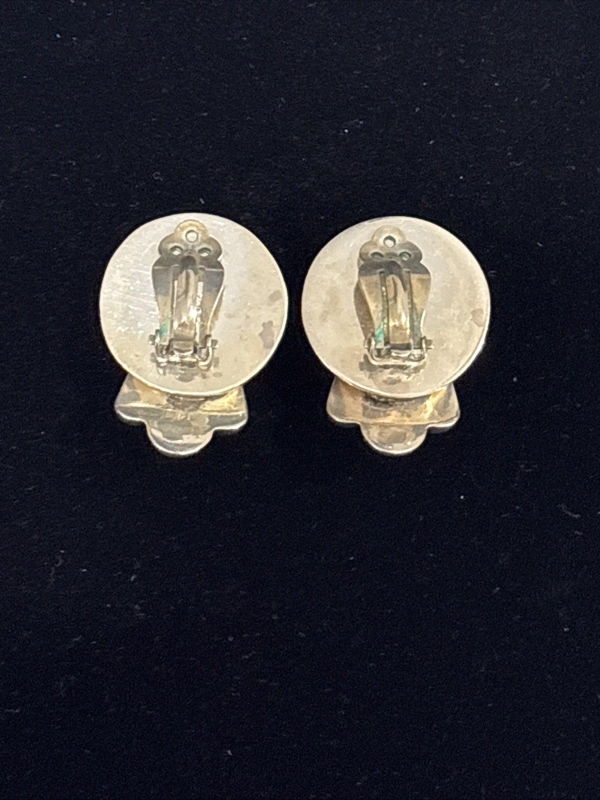 Vintage Sterling Silver Love Knot Statement Earrings By Zina Beverly Hills