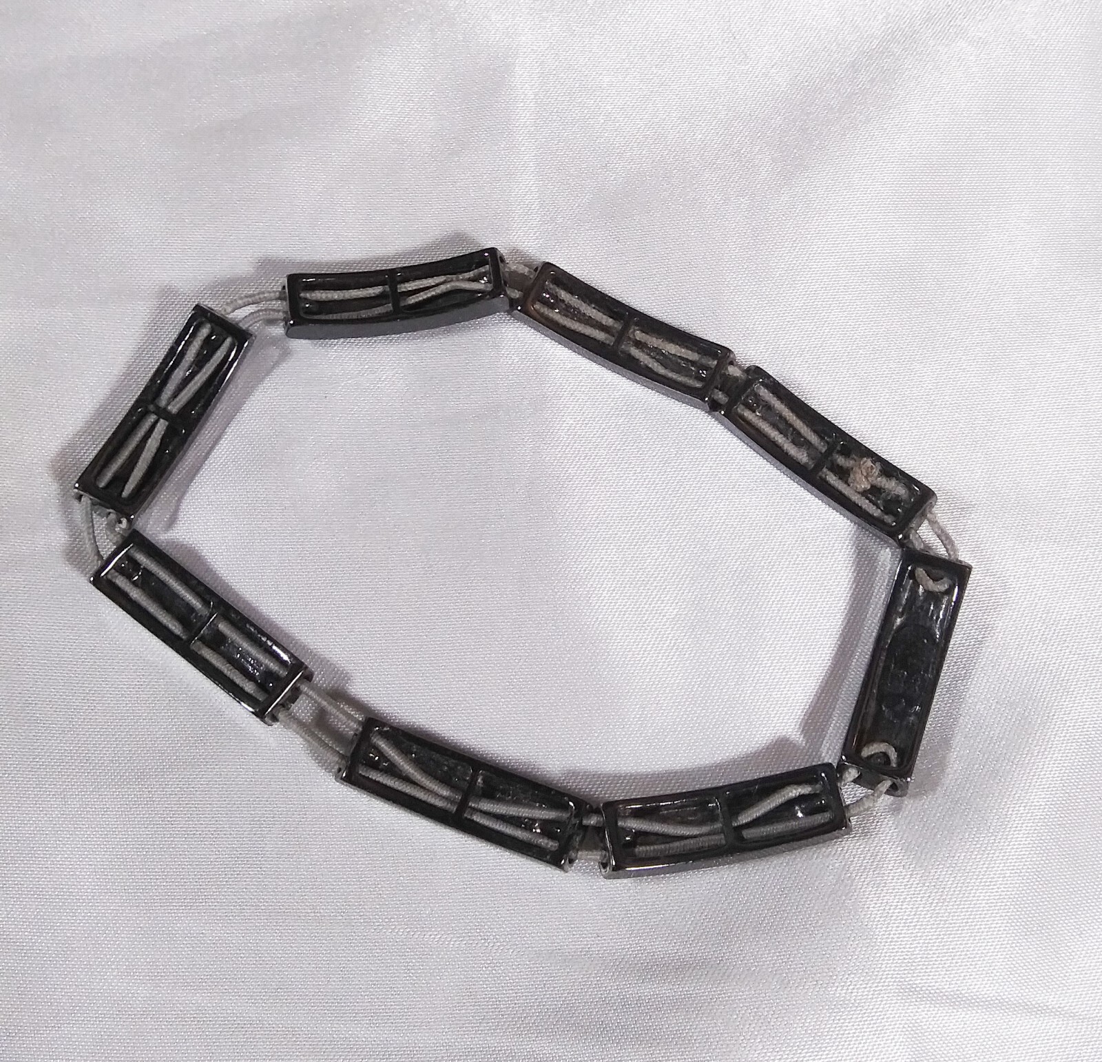 Vintage Women’s Pewter Expanding Bracelet