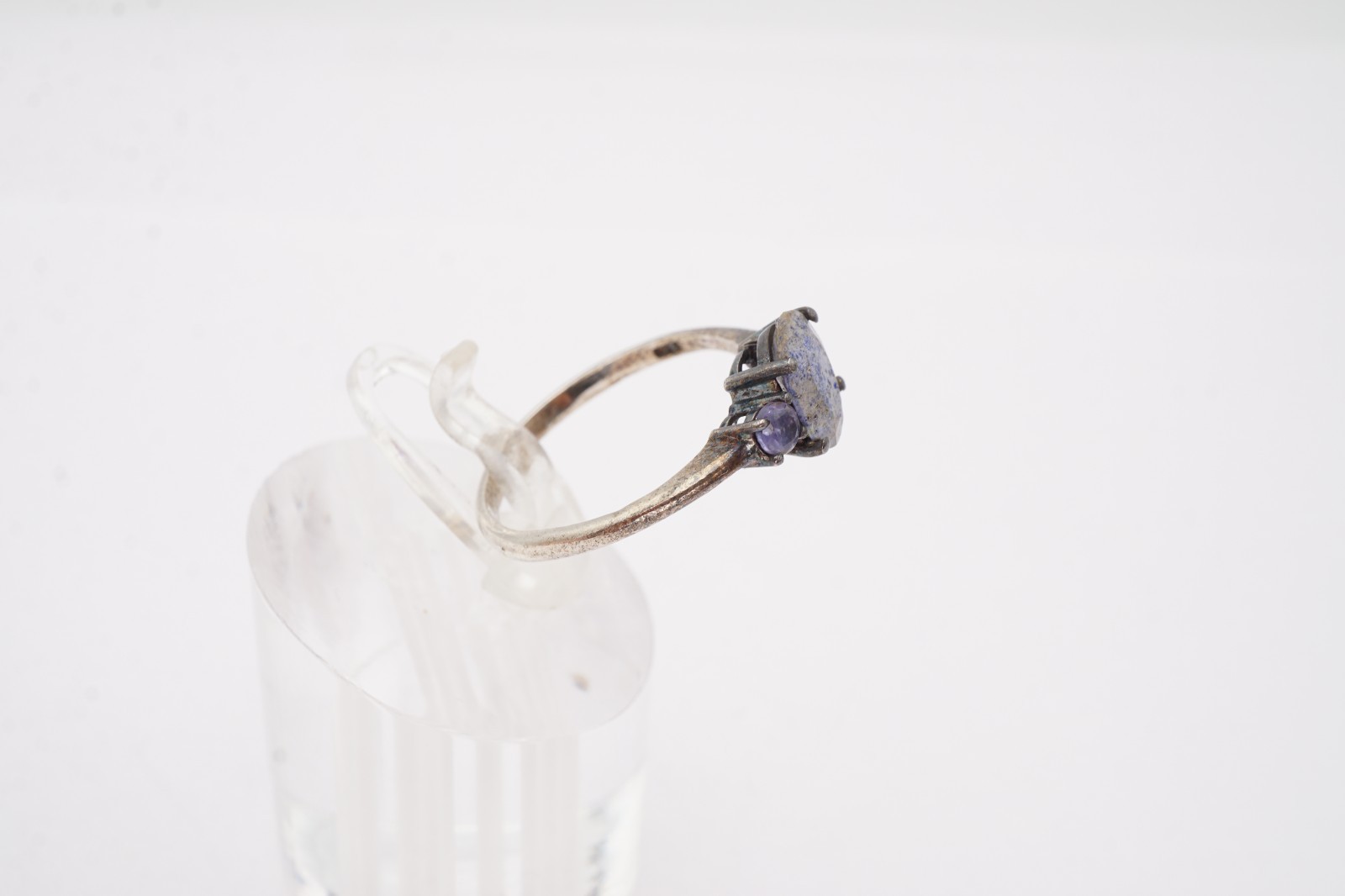 Vintage Sterling Silver 925 Iolite Ring Size 7