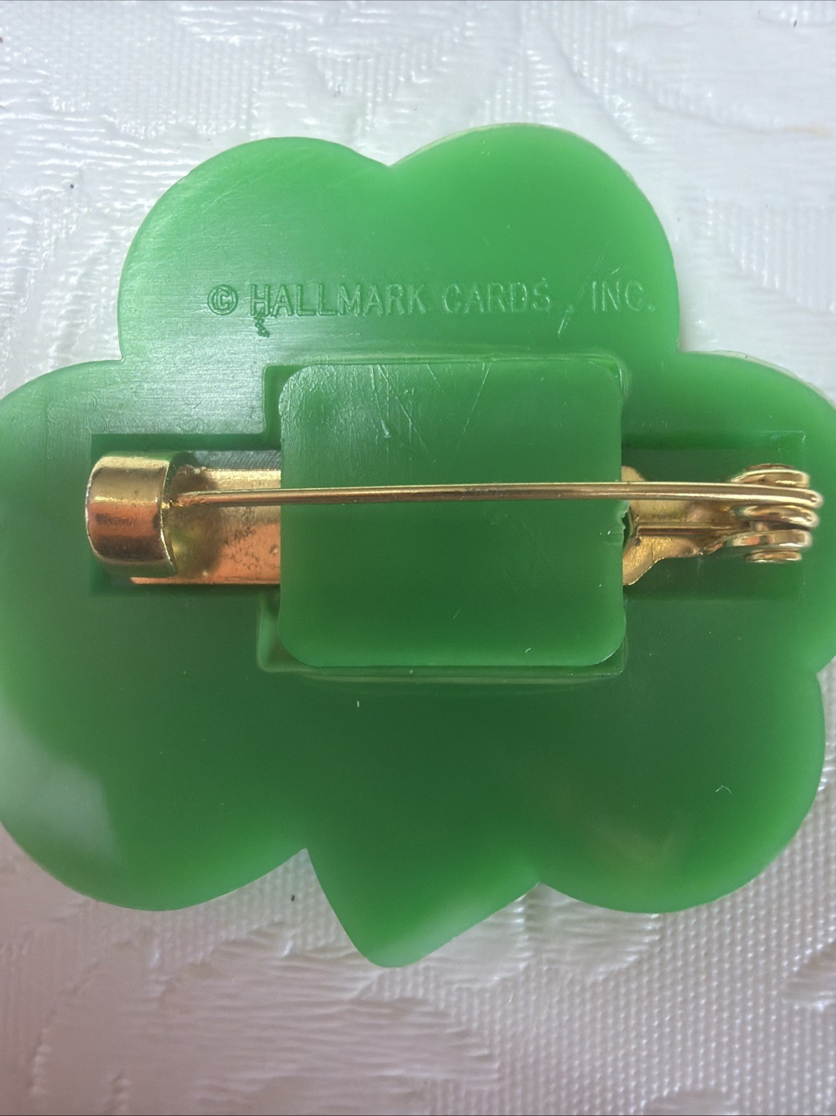Vintage Lucky Irish Pin Brooch Lot Shamrock Leprechaun Ireland Horseshoe Pearl