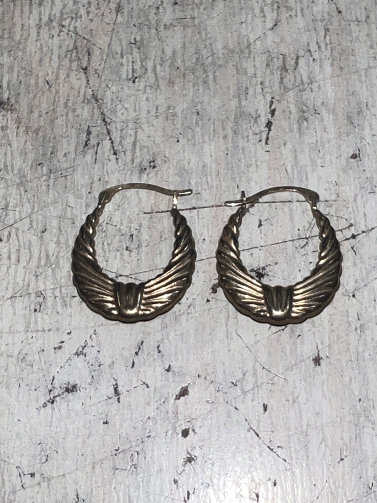 Vintage Sterling Silver Dangle Drop Hoop JCM Earrings 925 Southwest 80s MCM