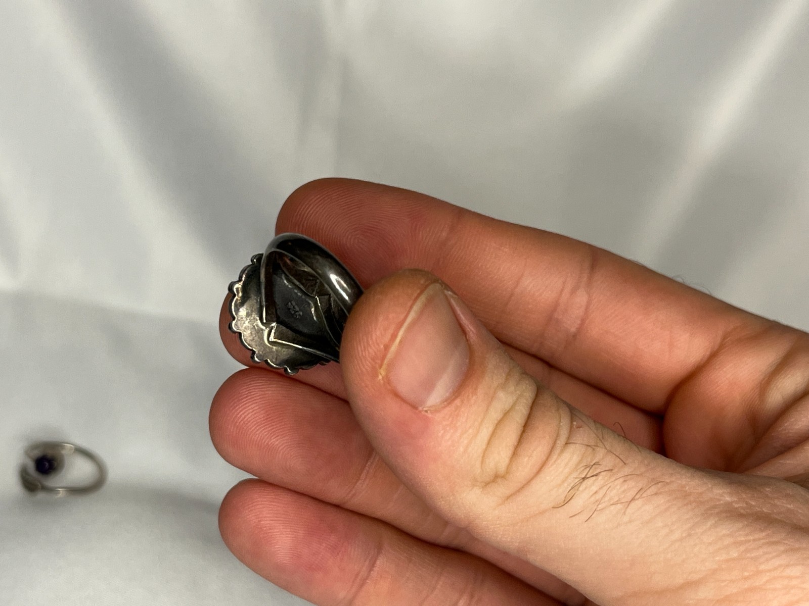 Jewelry Lot – Three Rings and Bracelet