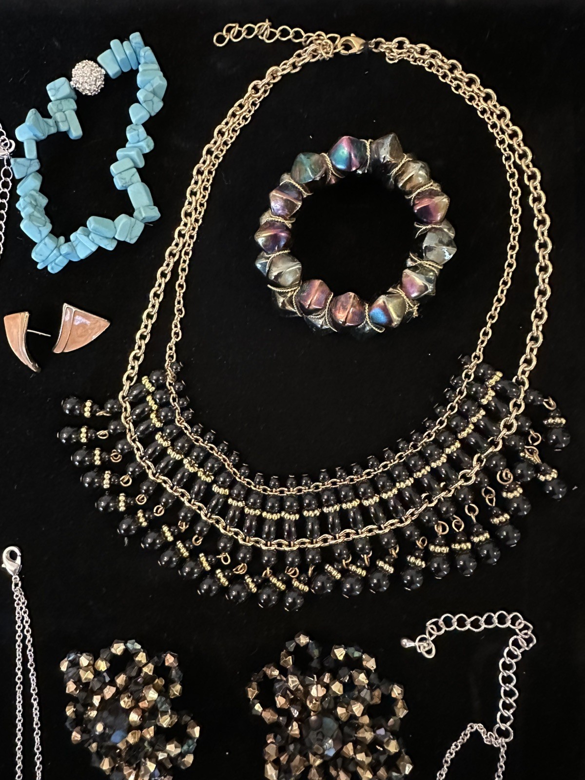 Vintage Costume Jewelry ALL WEARABLE used Lot Some Signed