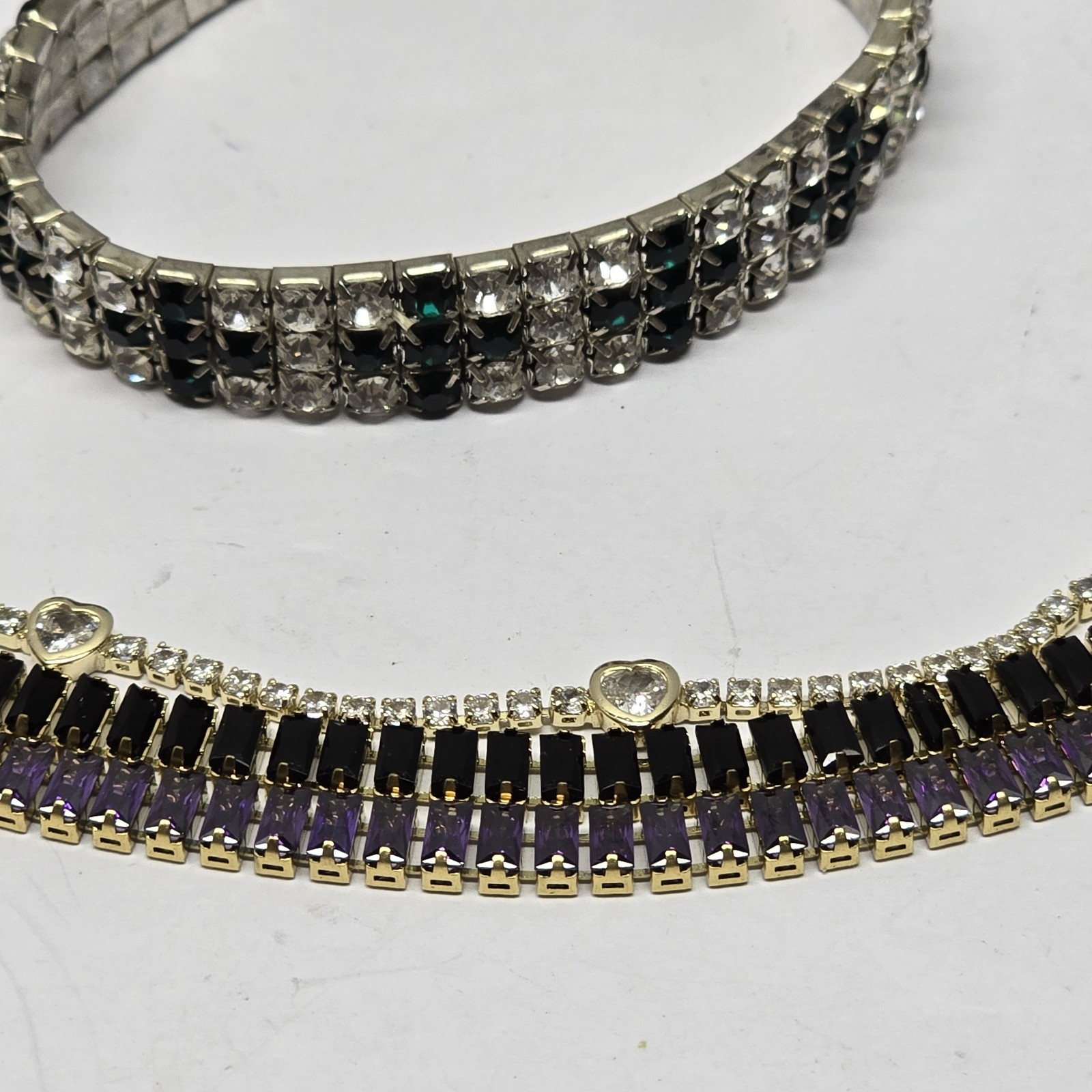 Rhinestone Bracelet Lot Of 4
