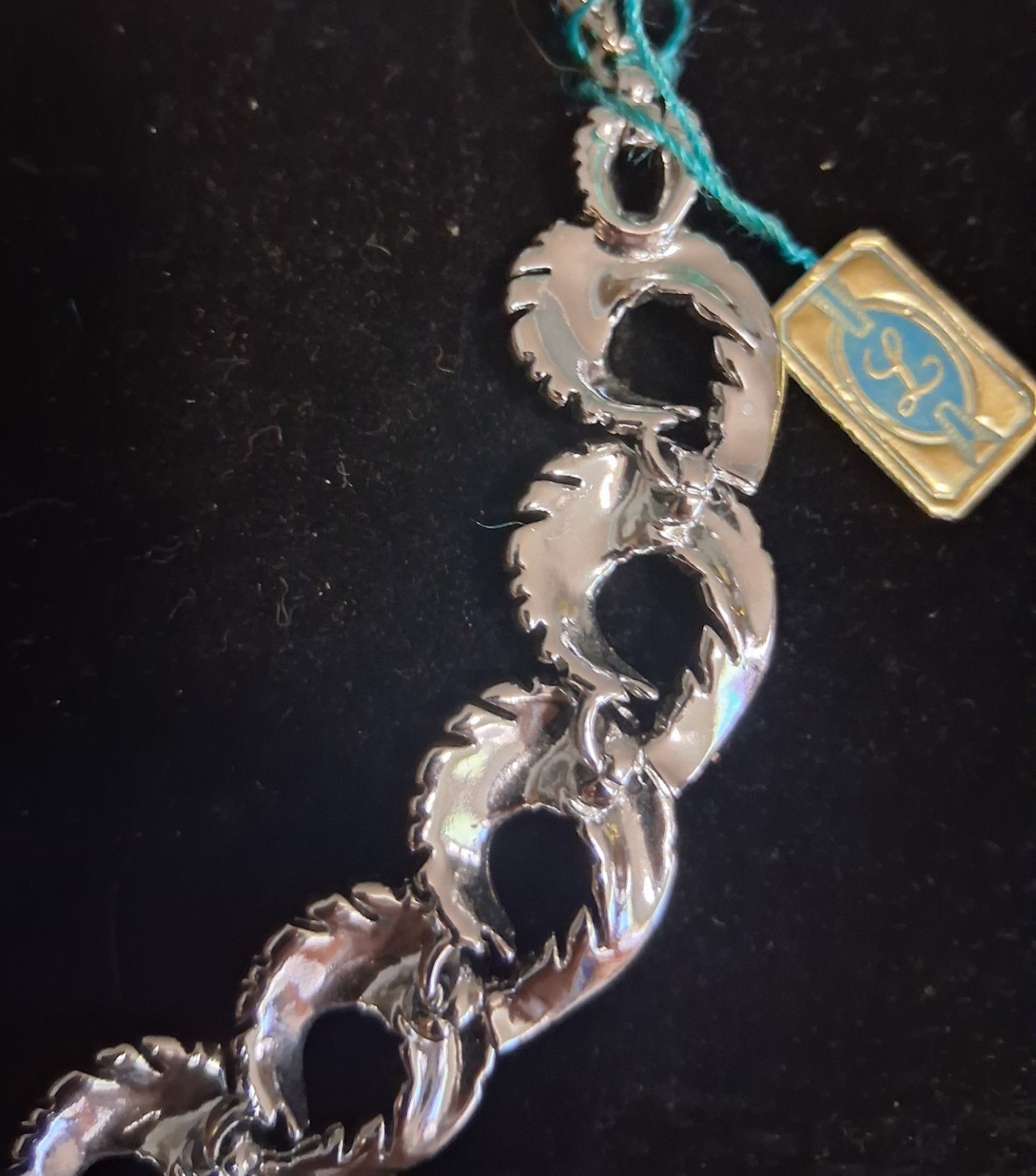 Listner Silver Tone Vintage Necklace With Tag