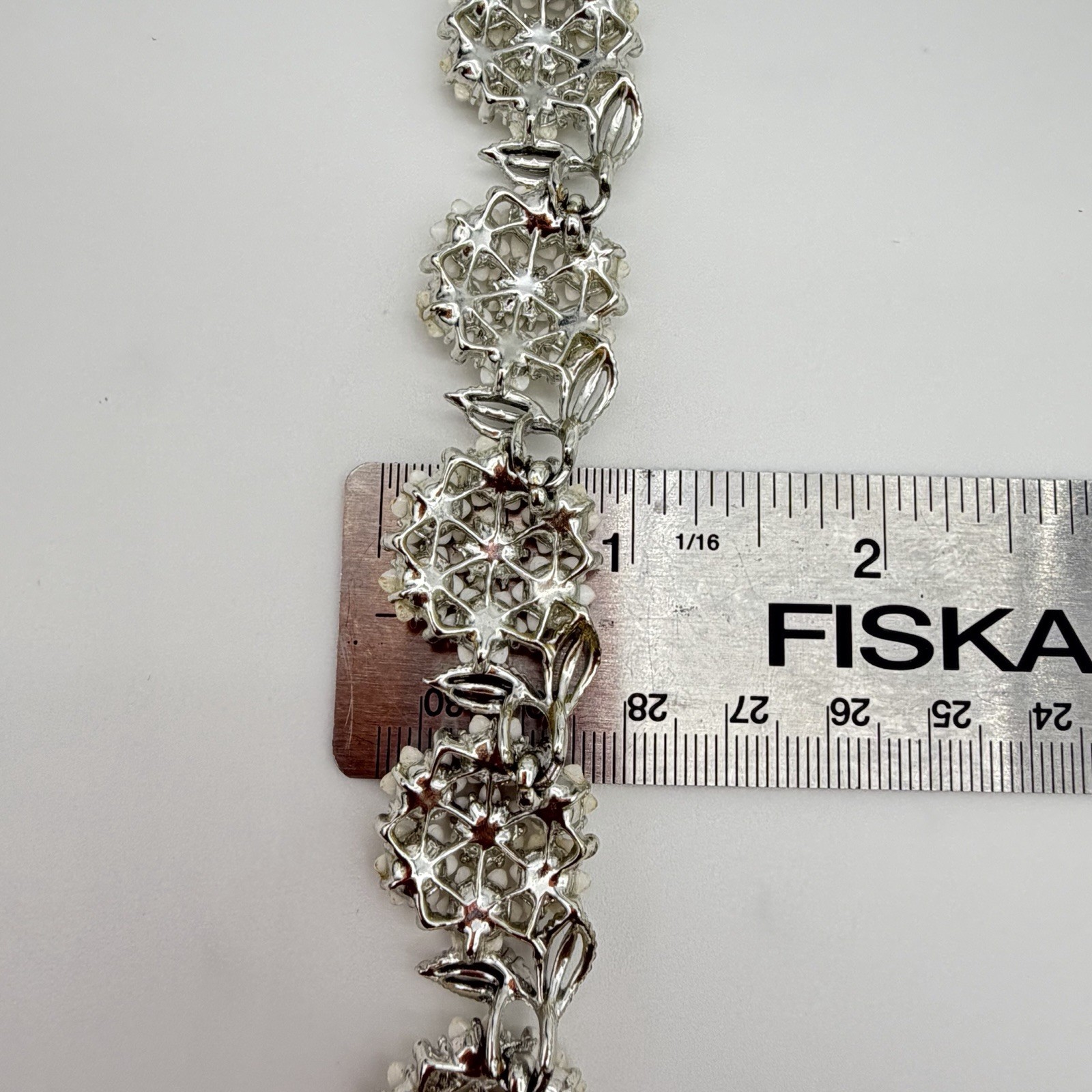 Vintage LISNER Floral Necklace Bouquet Collection 1957 Retro Choker Daisy