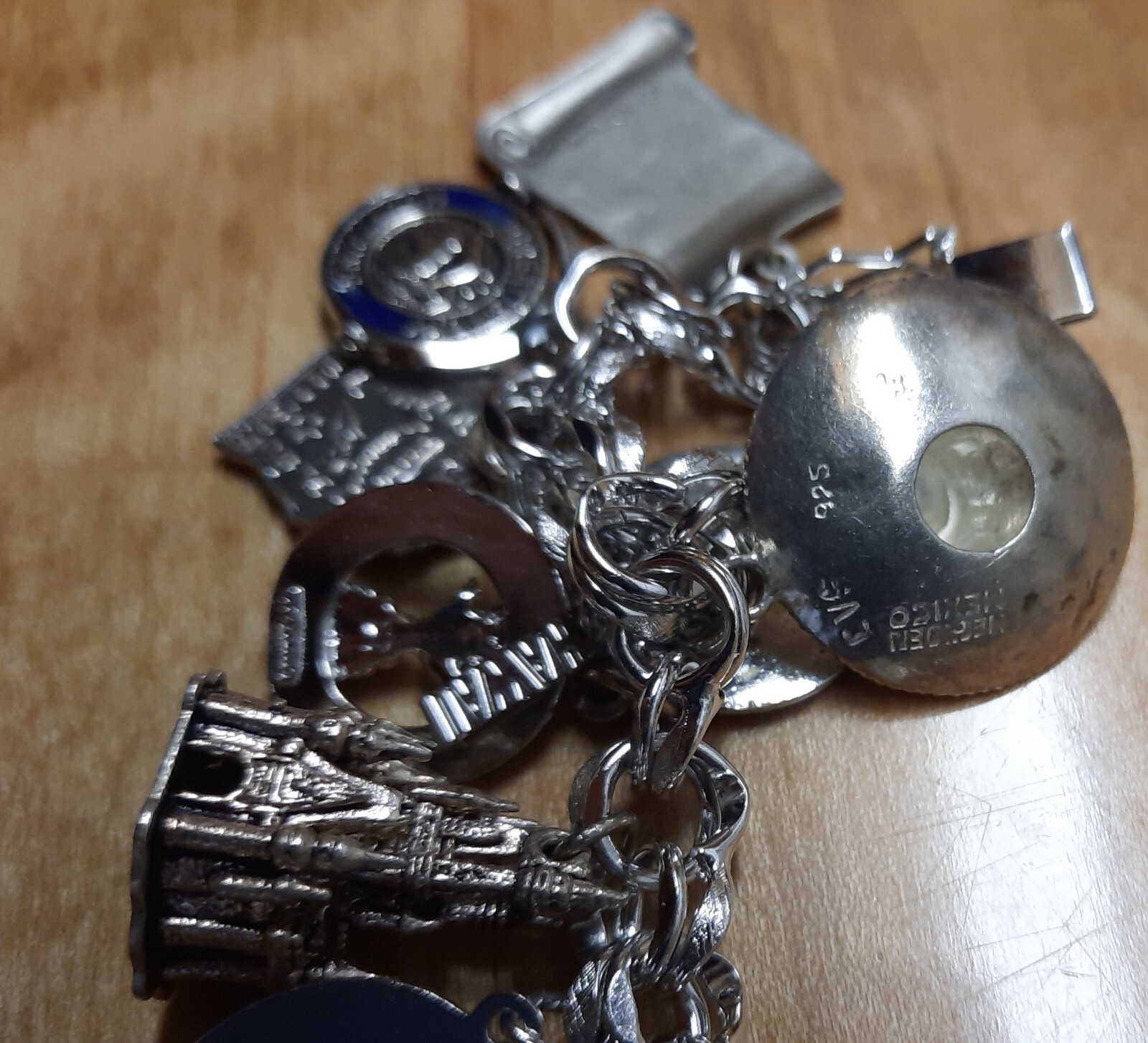 Vintage 1960s-1980s Charm Barce All Sterling Silver