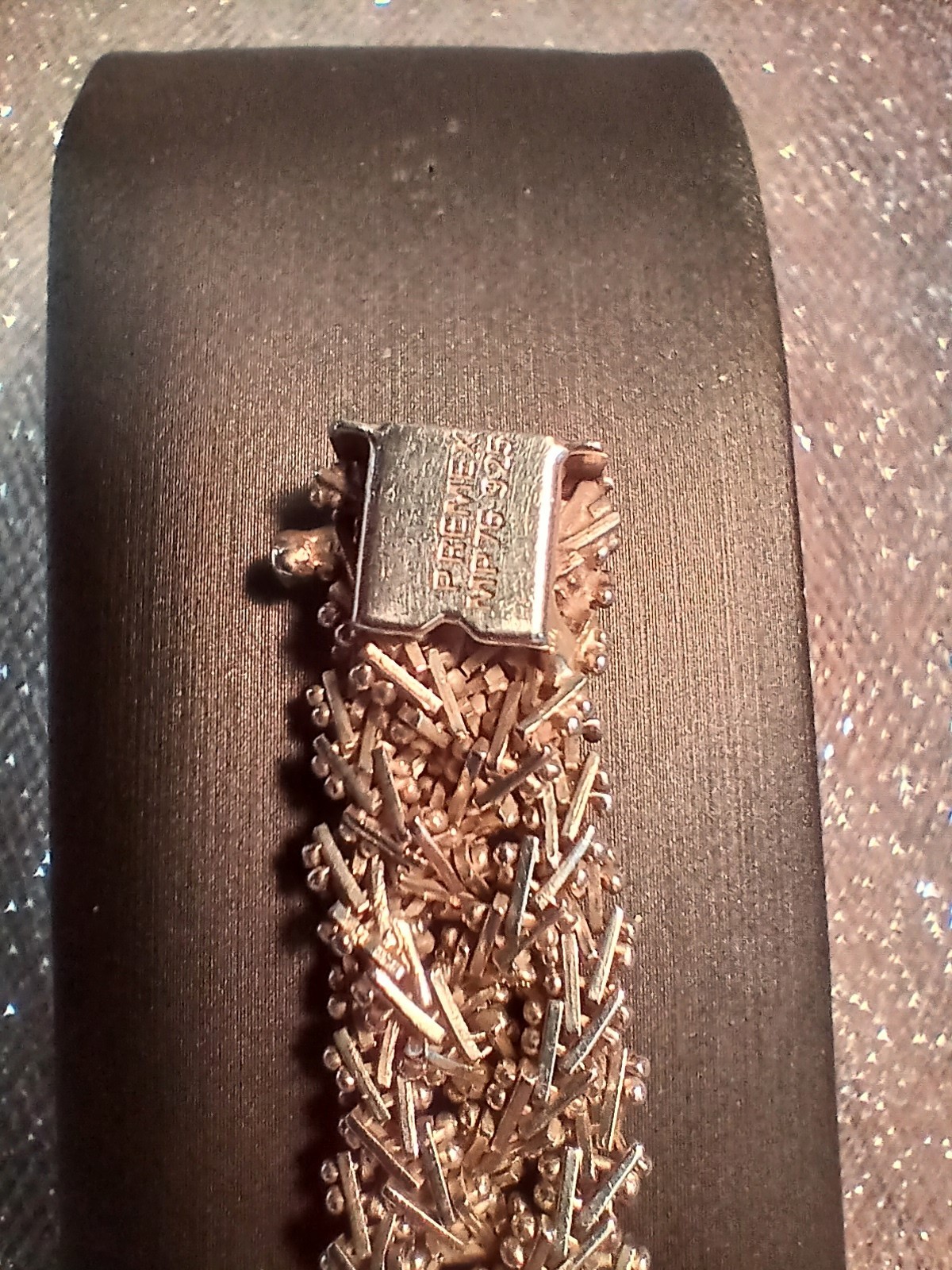 Sterling Silver 37.85 gram Bracelet Handcrafted Weaved Flexable Taxco MEX 6.5″