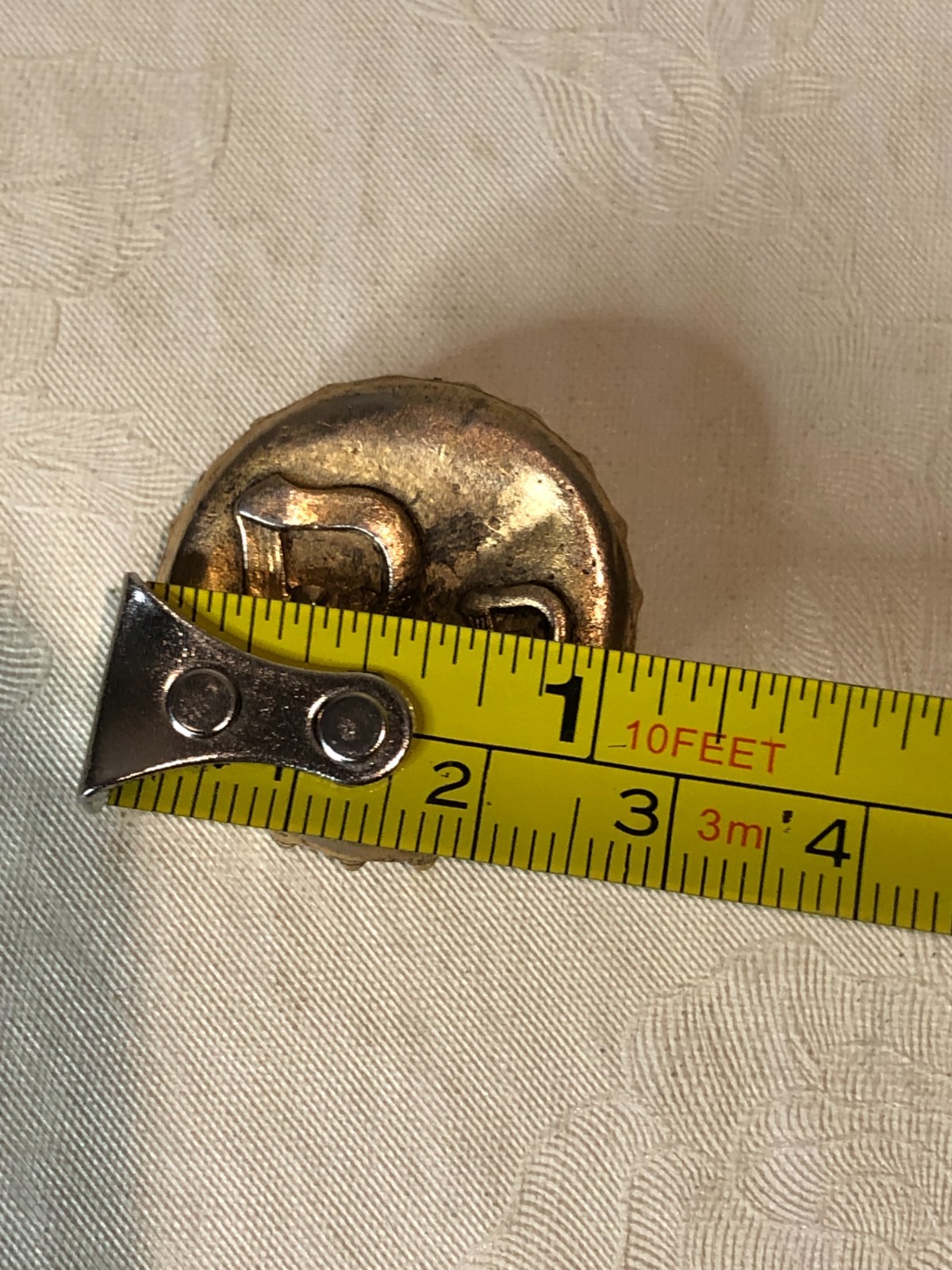RARE Vintage Pop Bottlecap Pre Les Bernard-Lester JOY Brand Pin Brooch