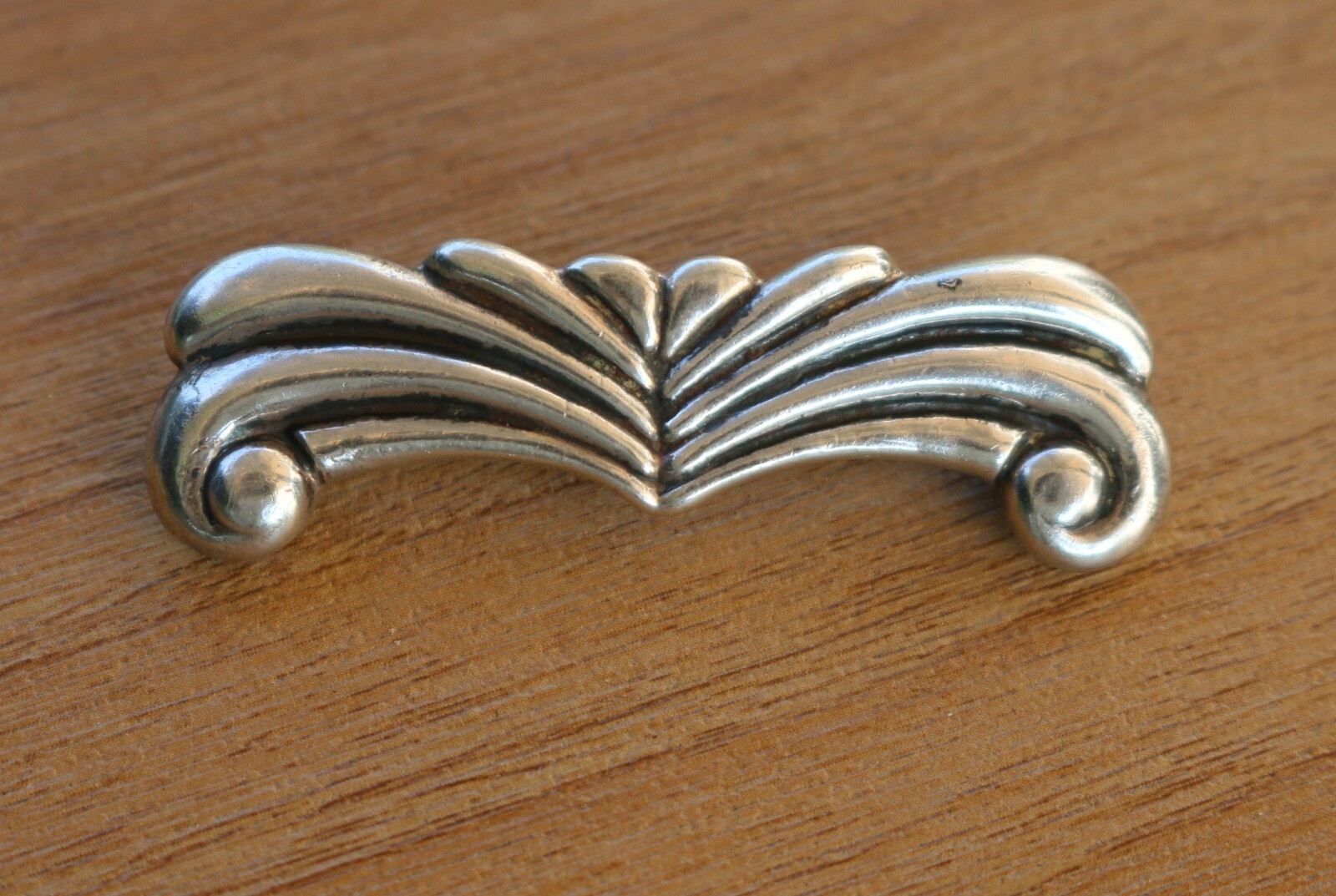 Vintage Los Castillo Sterling Silver 925 Taxco Mexico Modernist Pin Brooch 9.3g