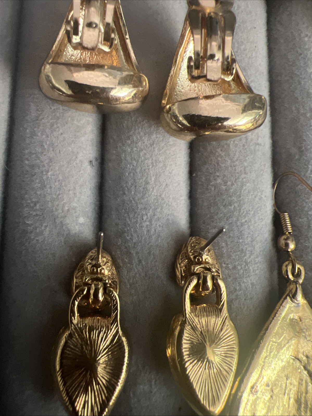 Vintage Earrings lot Monet Avon More 9 pairs
