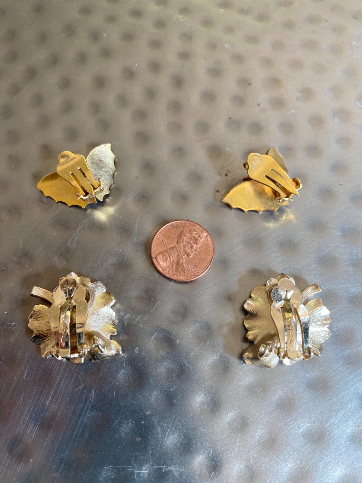 Collection of 60’s, 70’s & 80’s Collectible Vintage Earrings (Trifari, Lucite)