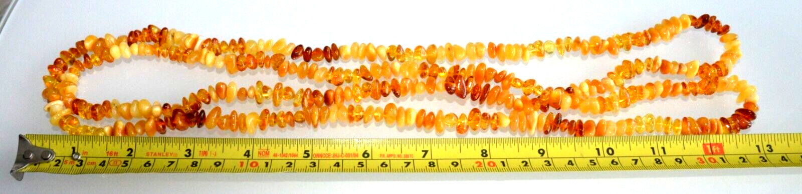 ✅135 cm=51gr RUSSIAN SOVIET BALTIC AMBER BEAD NECKLACE 琥珀 BRACELET STONE PENDANT