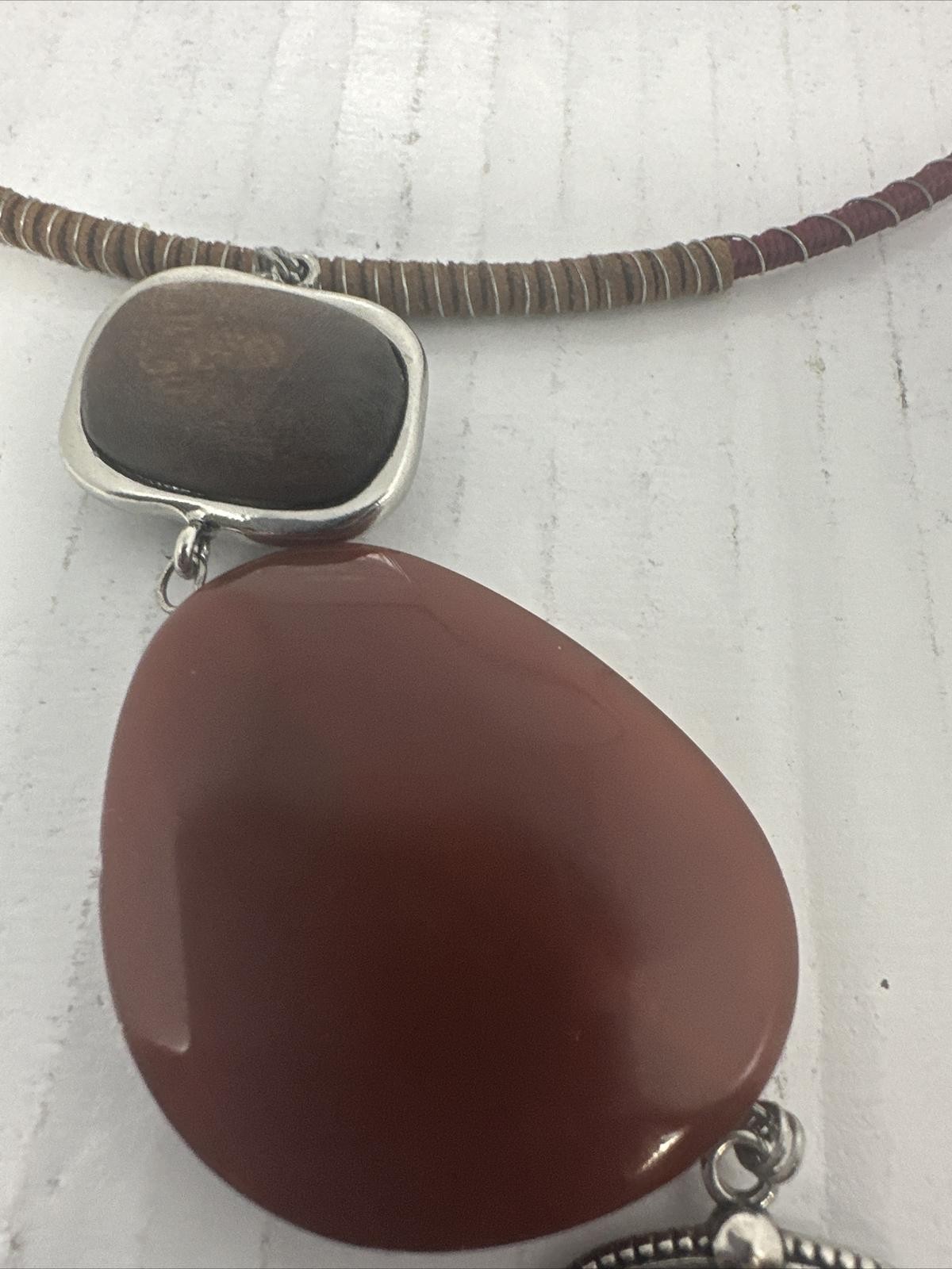 C1946 Choker with drop-down pendants