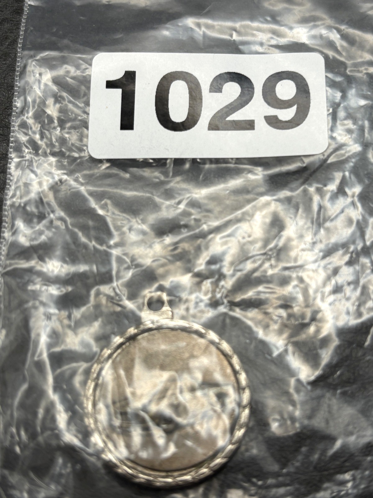 Vintage Italian Sports Car Convertible Charm Pendant Rope Border Fob