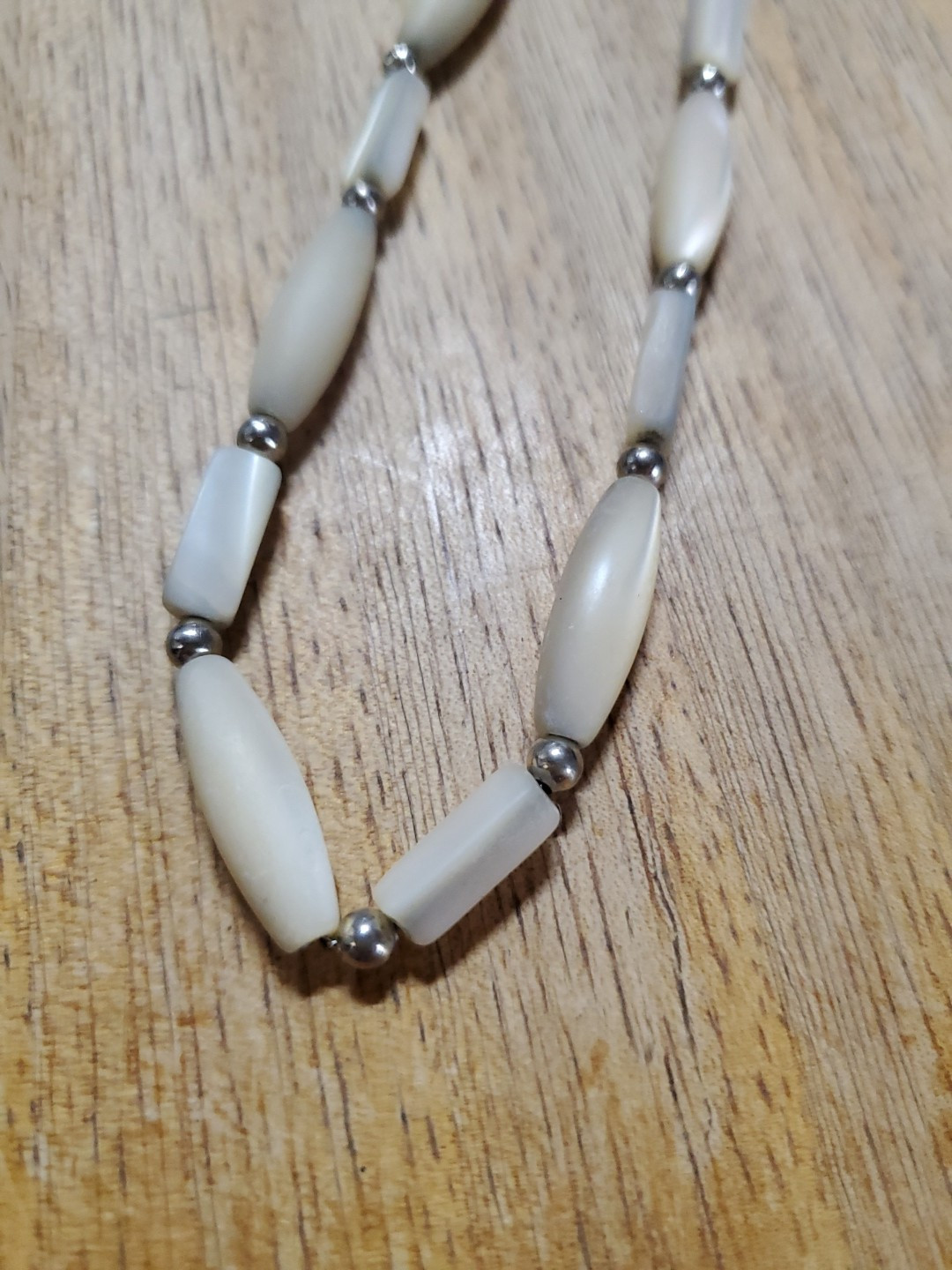 Vtg Napier Strand Oval Bead Chocker Necklace HTF 17.5 In R1