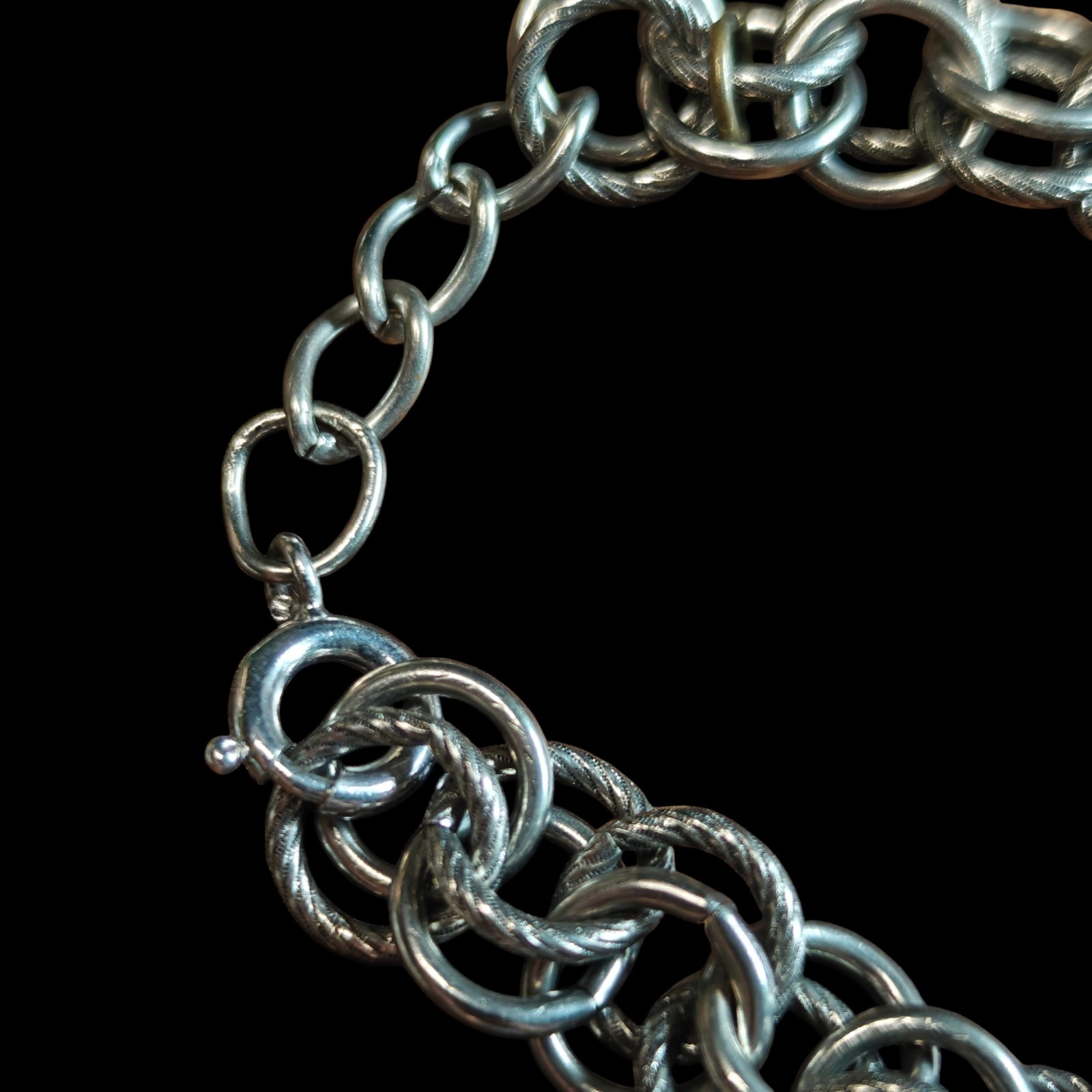 Etruscan Revival Two Charm Bracelet See Notes