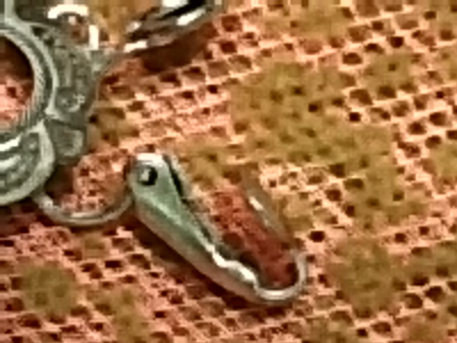 Gift Vintage Clipon Silver Western Heart Earrings *See Description*