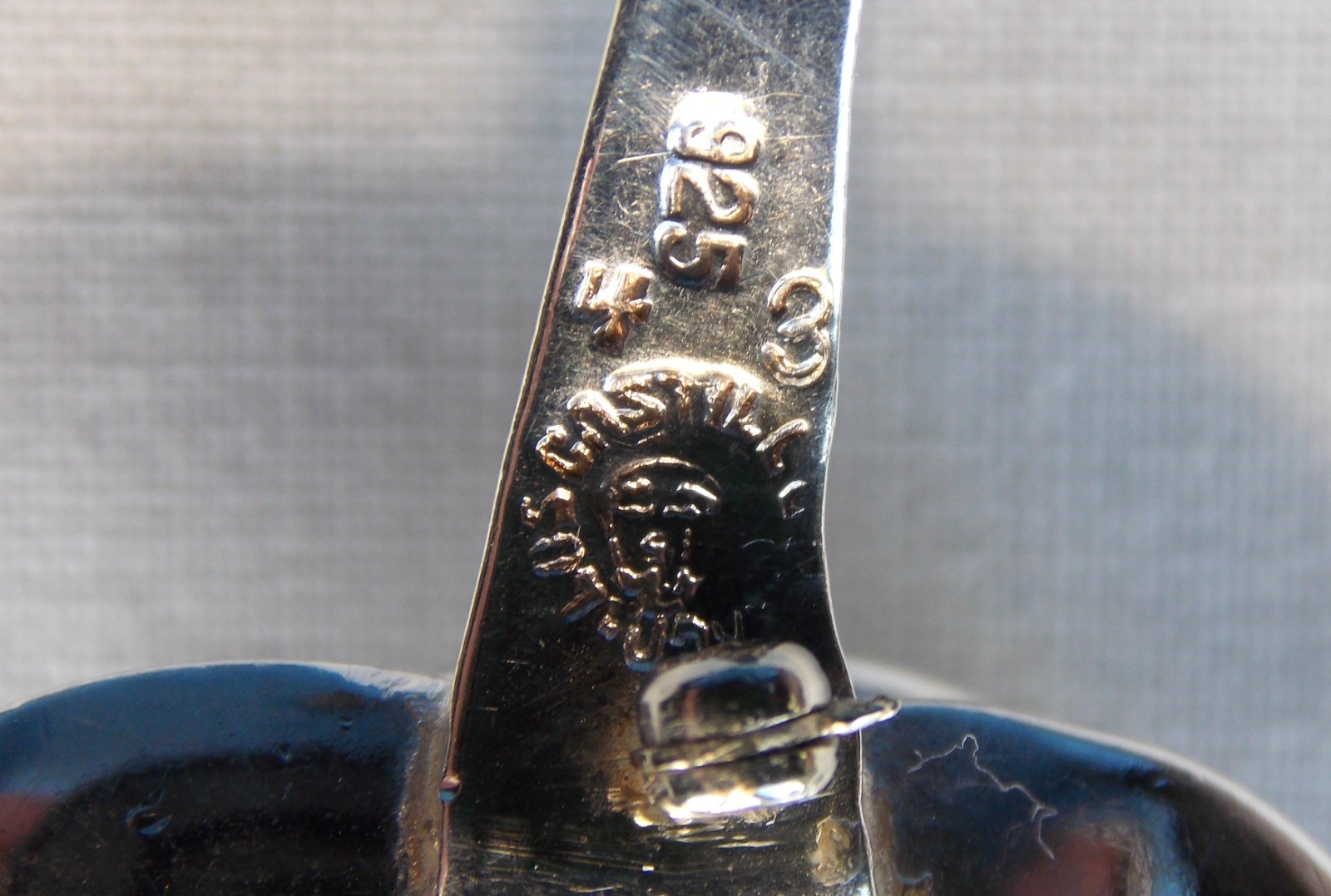 Jorge “Chato” Los Castillo Eagle 5 Sterling 925 Amethyst Taxco Mexico Pin Brooch