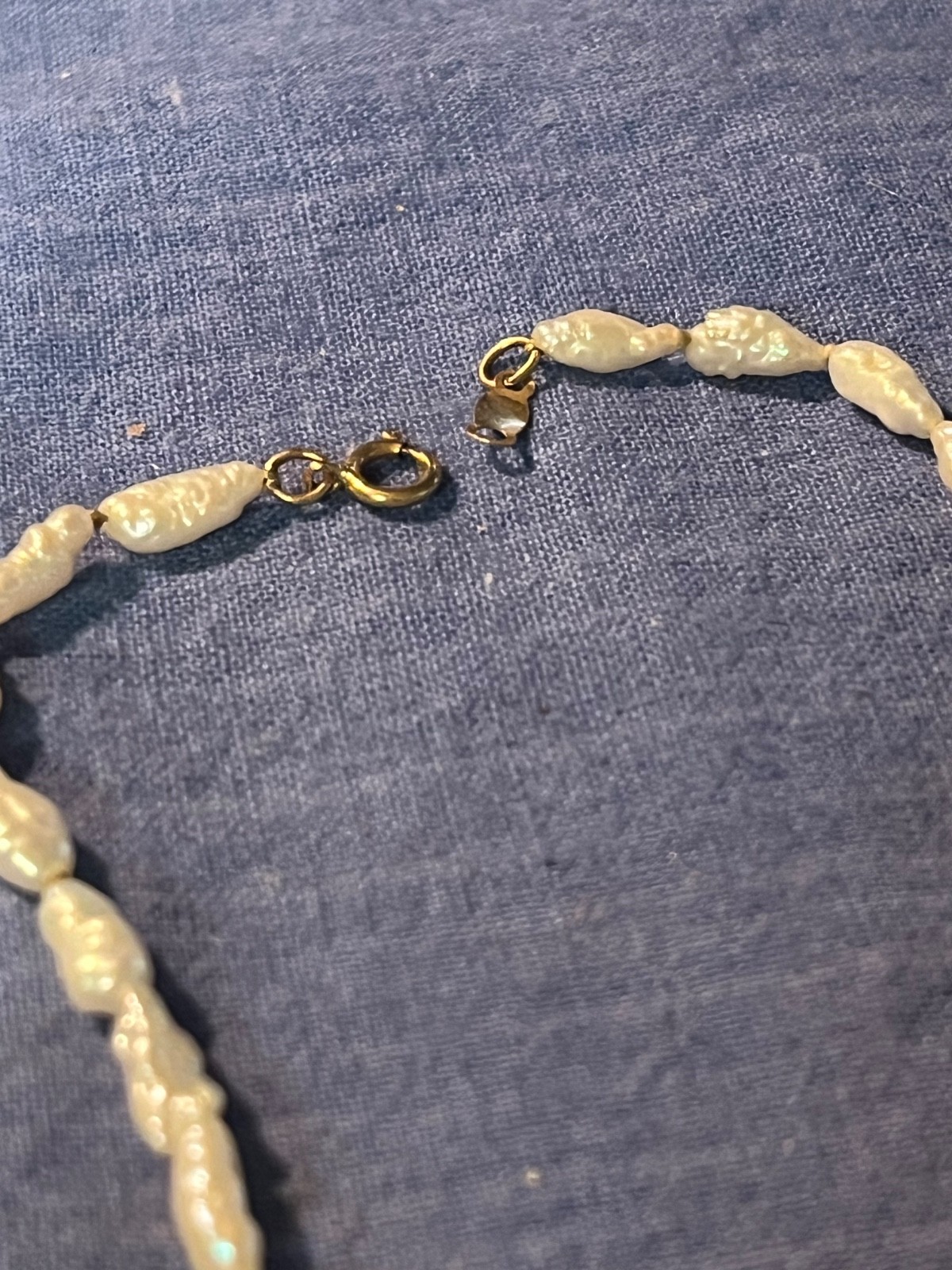possible farmed mini pearl bracelet 7” x 1/16”
