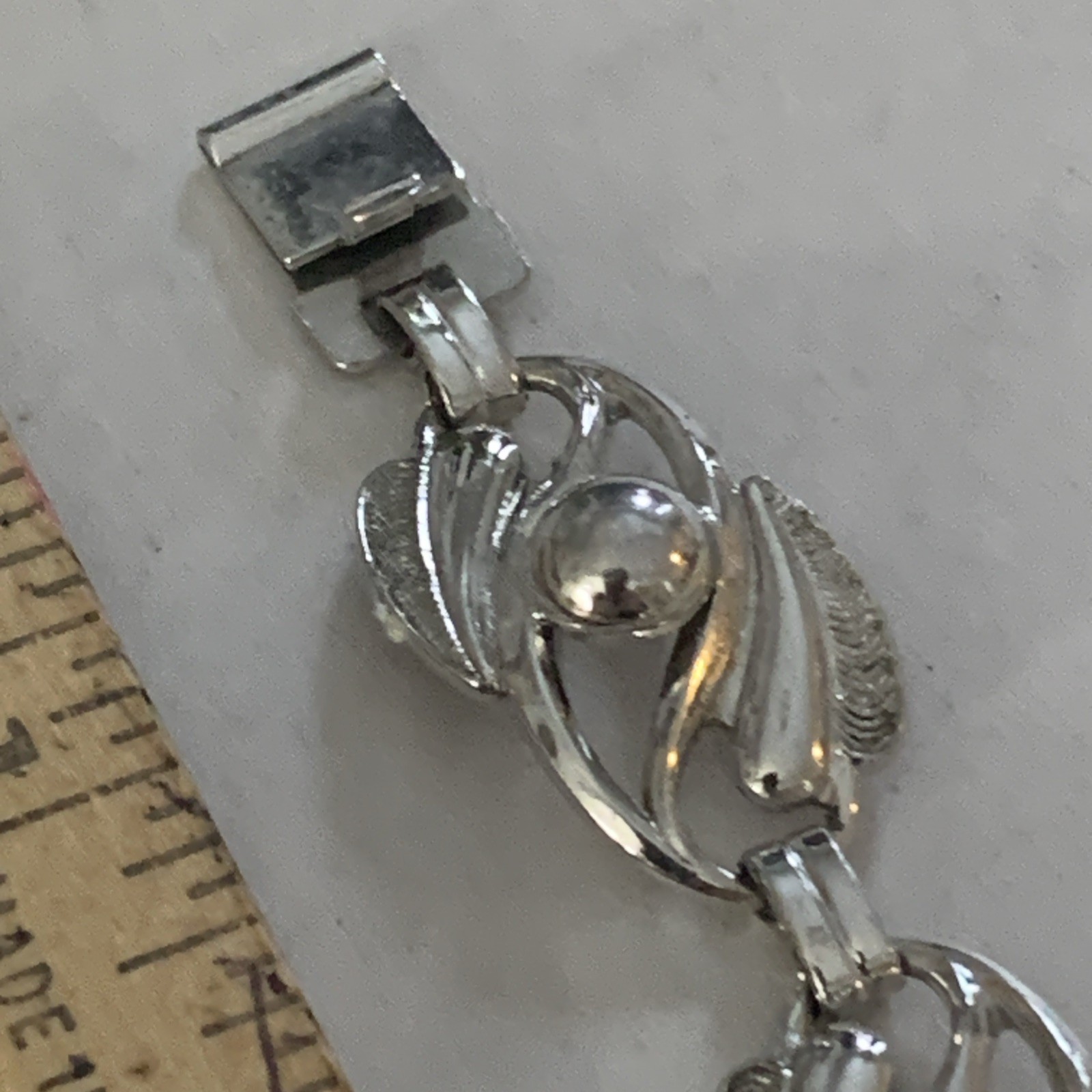 Ca.1960 Ster,bracelet 7” By G&D Co. 17.5 Gr. Great Clasp