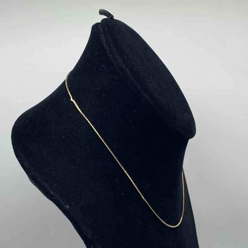 Hazel 14K Yellow Gold S-Link Chain Necklace 16.5″ Stamped 14K Tests 13K 1.8g