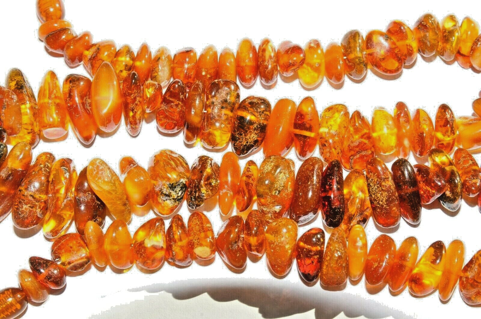 ✅51 cm =45gr RUSSIAN SOVIET BALTIC AMBER BEAD NECKLACE 琥珀 BRACELET STONE PENDANT