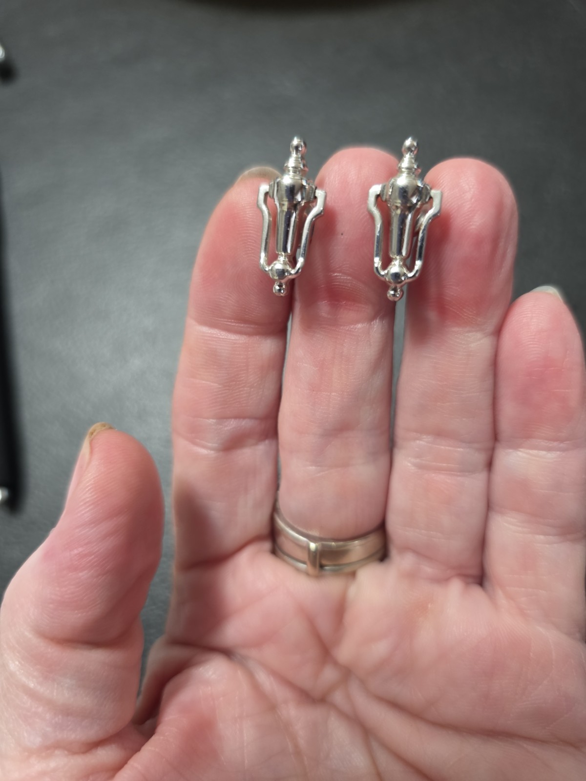 Vintage Silvertone For Knocker Cufflinks Americana Collection 1952