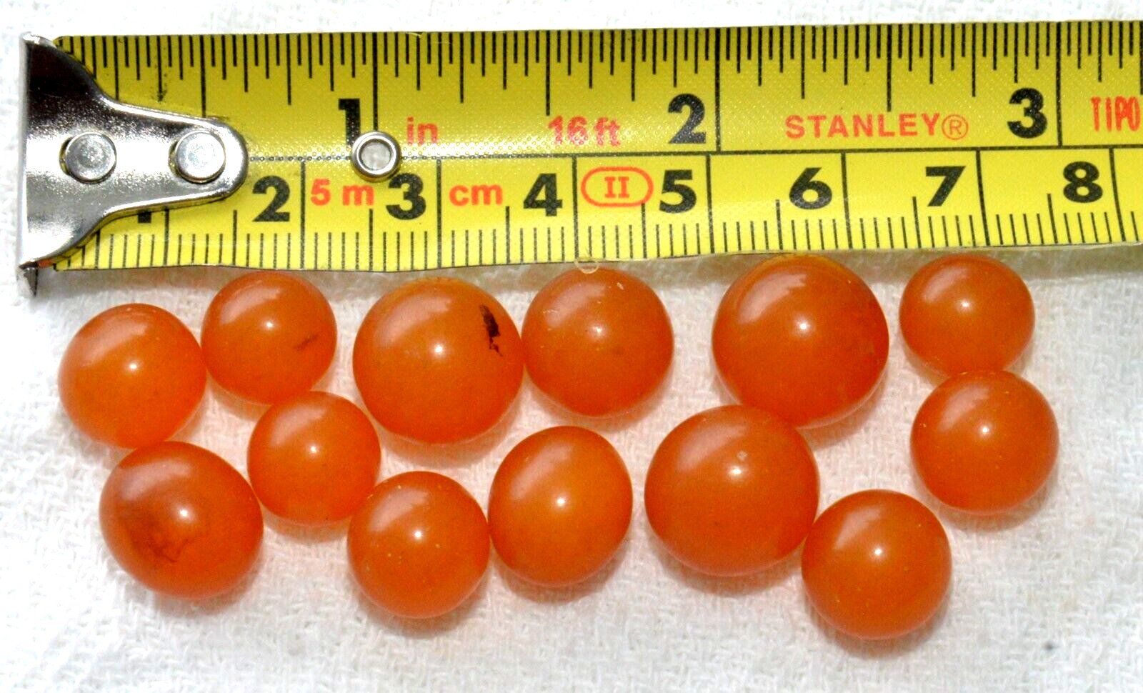 ✅ 10gr RUSSIAN SOVIET BALTIC SEA AMBER BOLLS NECKLACE 老琥珀 BEADS STONE ROCK PIN ☭