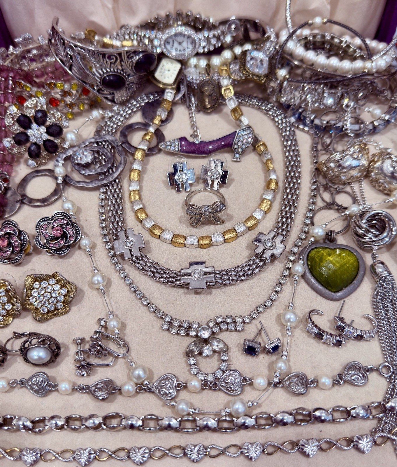 Vintage Estate Costume Jewelry Lot! AVON, NAPIER and more!