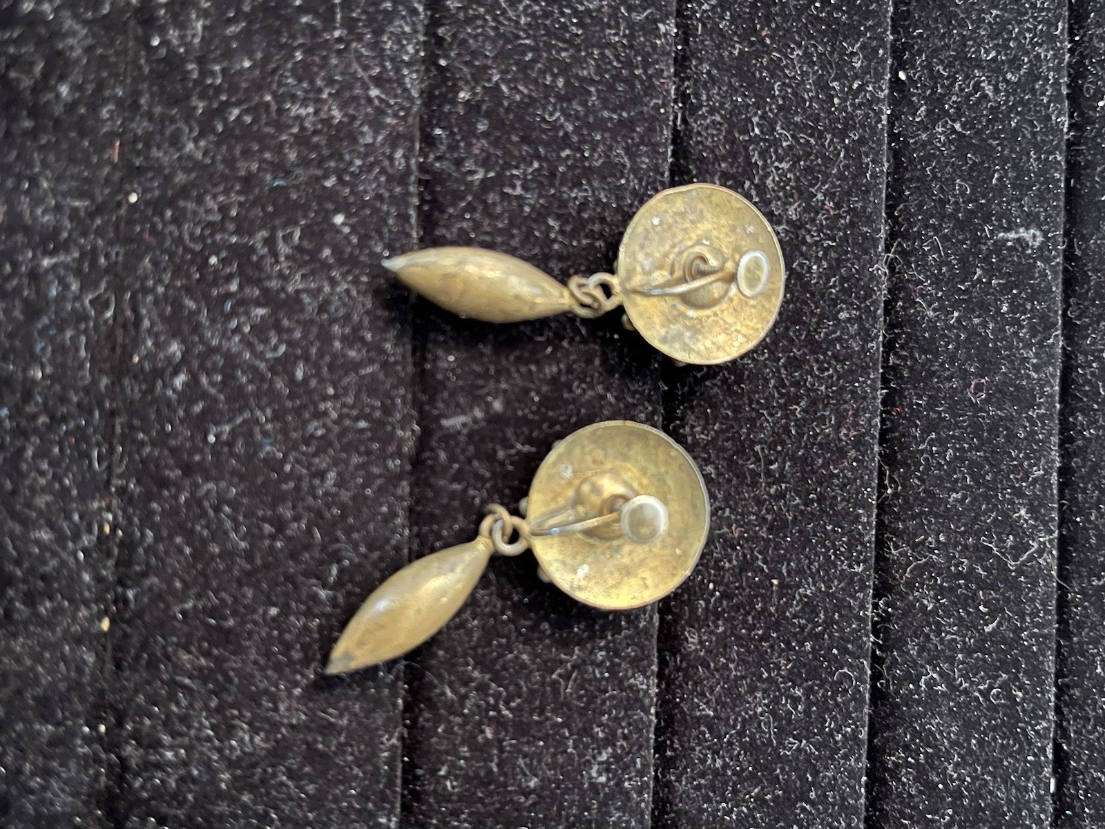 Antique Screw Back Earrings Circa 1910 1920 Jewelry