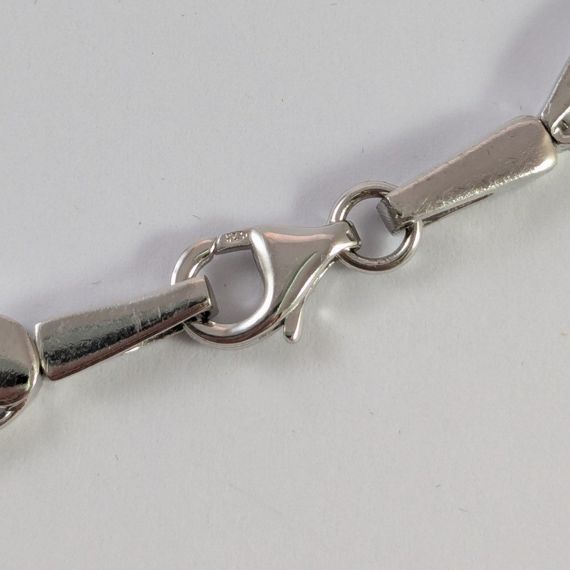 45.5cm Danish Sterling Silver Randers Solv Troels Tvenstrup Handmade necklace
