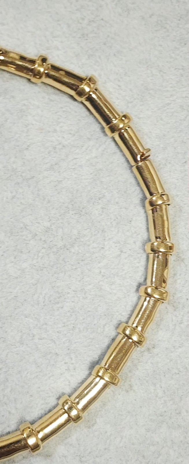 Ciner Signed Vtg Glass Gripoix Cabachon Pastel Gold Tone Choker Necklace C854