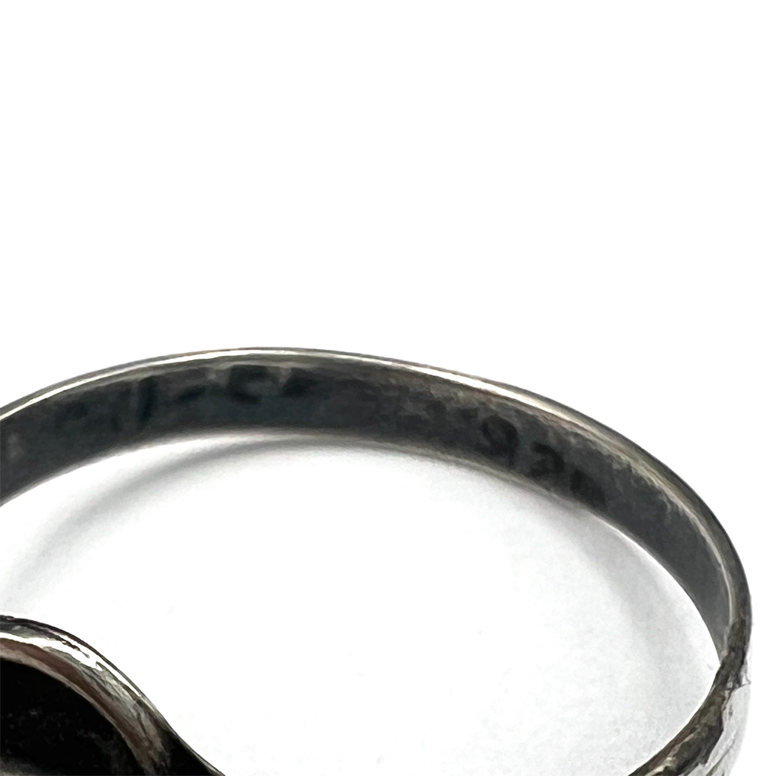 Vintage Ball Design 925 Sterling Silver Ring Child’s Size 4.25 Signed