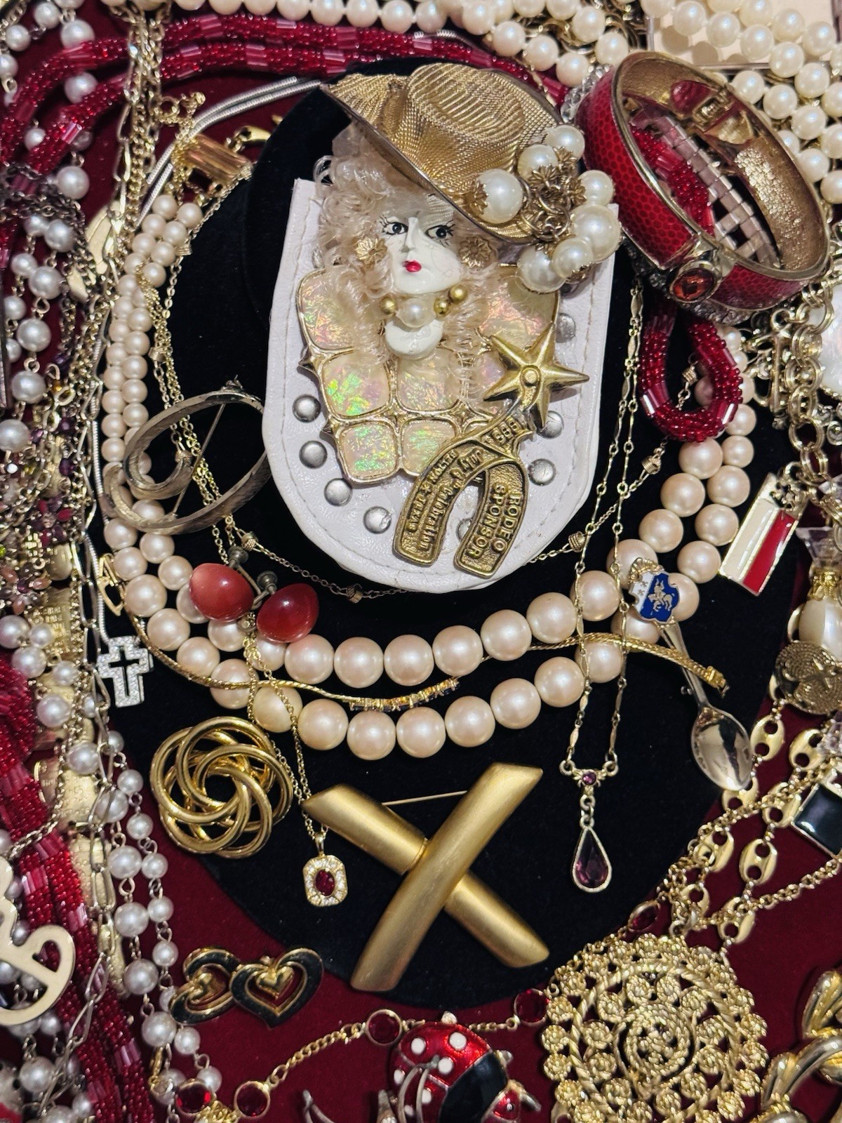Vintage High End Costume Jewelry Mamselle Monet Napier Japan Sarah Coventry TRUM