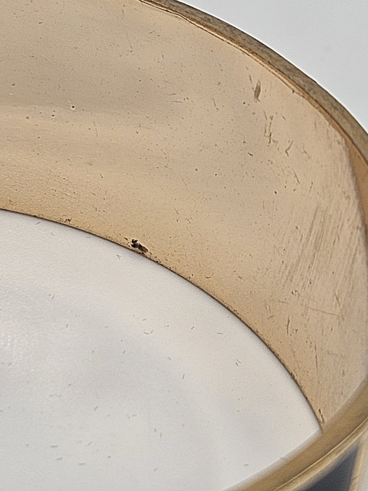 Vintage Gwen Stefani LAMB Black And White Enamel Gold Tone Bangle Bracelet