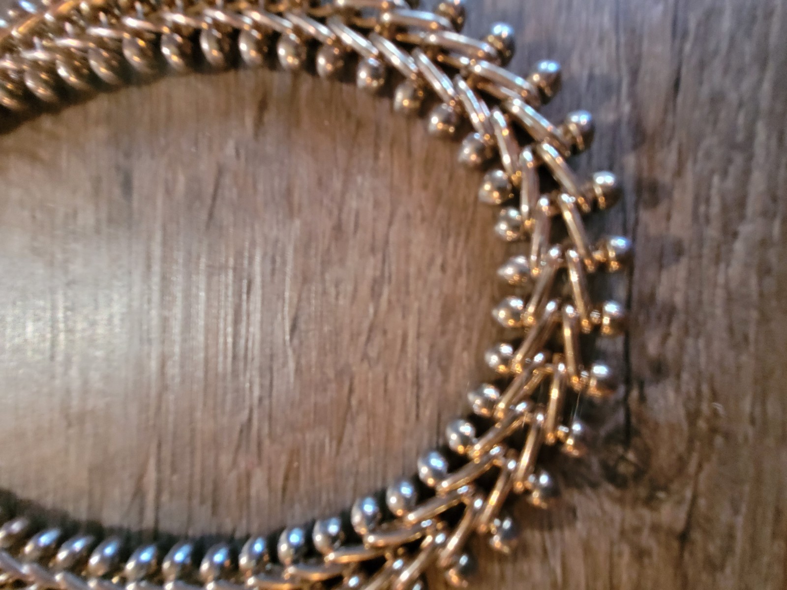Silvertone Link Chain Articulated Necklace Vintage Costume Jewelry