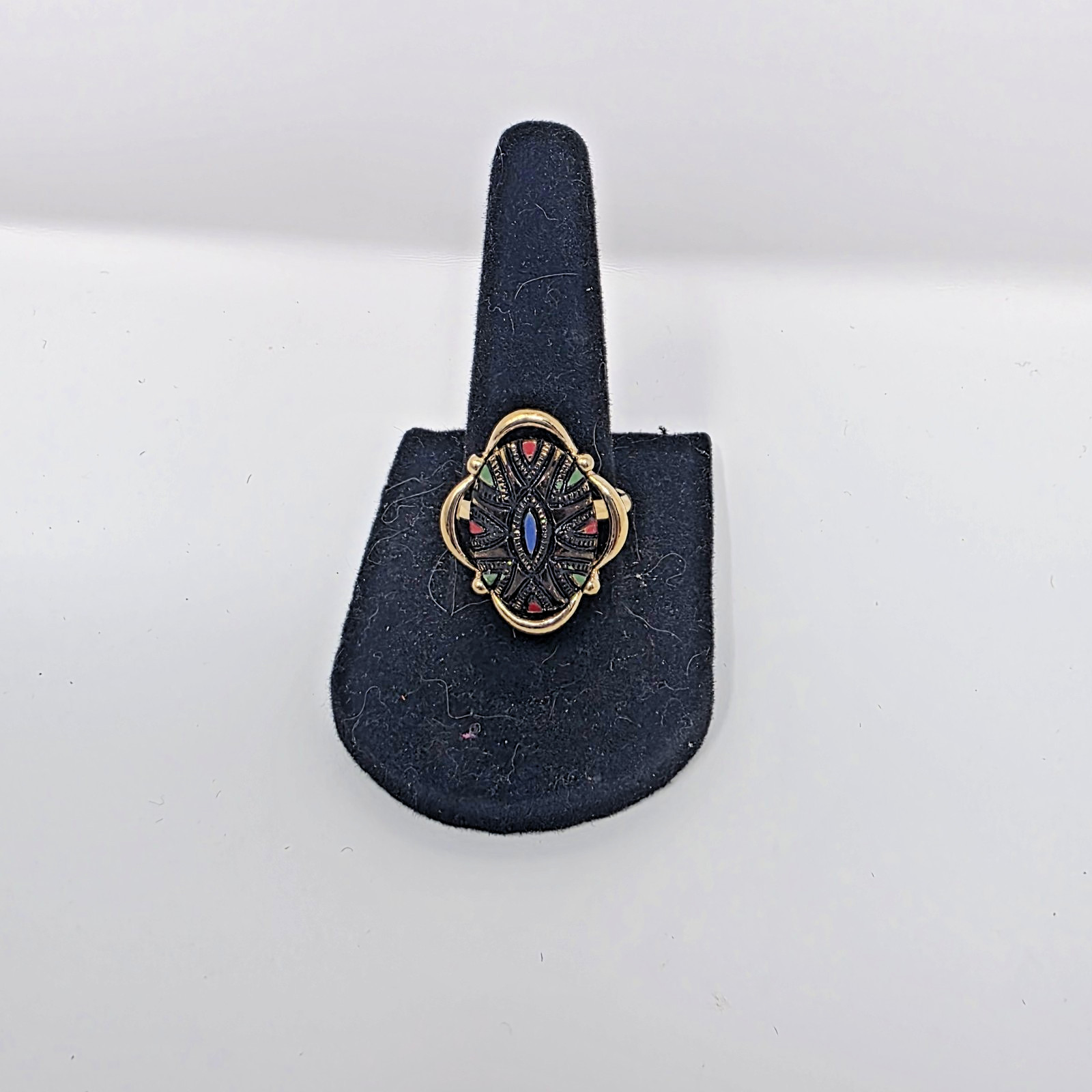 Vintage Sarah Coventry Jewelry Lot 3 Gold‑Tone Brooch/Pin, Bracelet Ring Signee