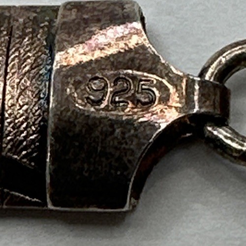 Vintage 925 Sterling Silver Copper Tone￼Vermeil Tri Bracelet