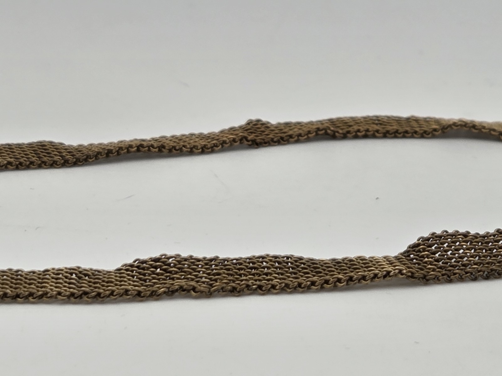 Antique Victorian Engraved Book/Mesh Chain with Engraved Locket Pendant
