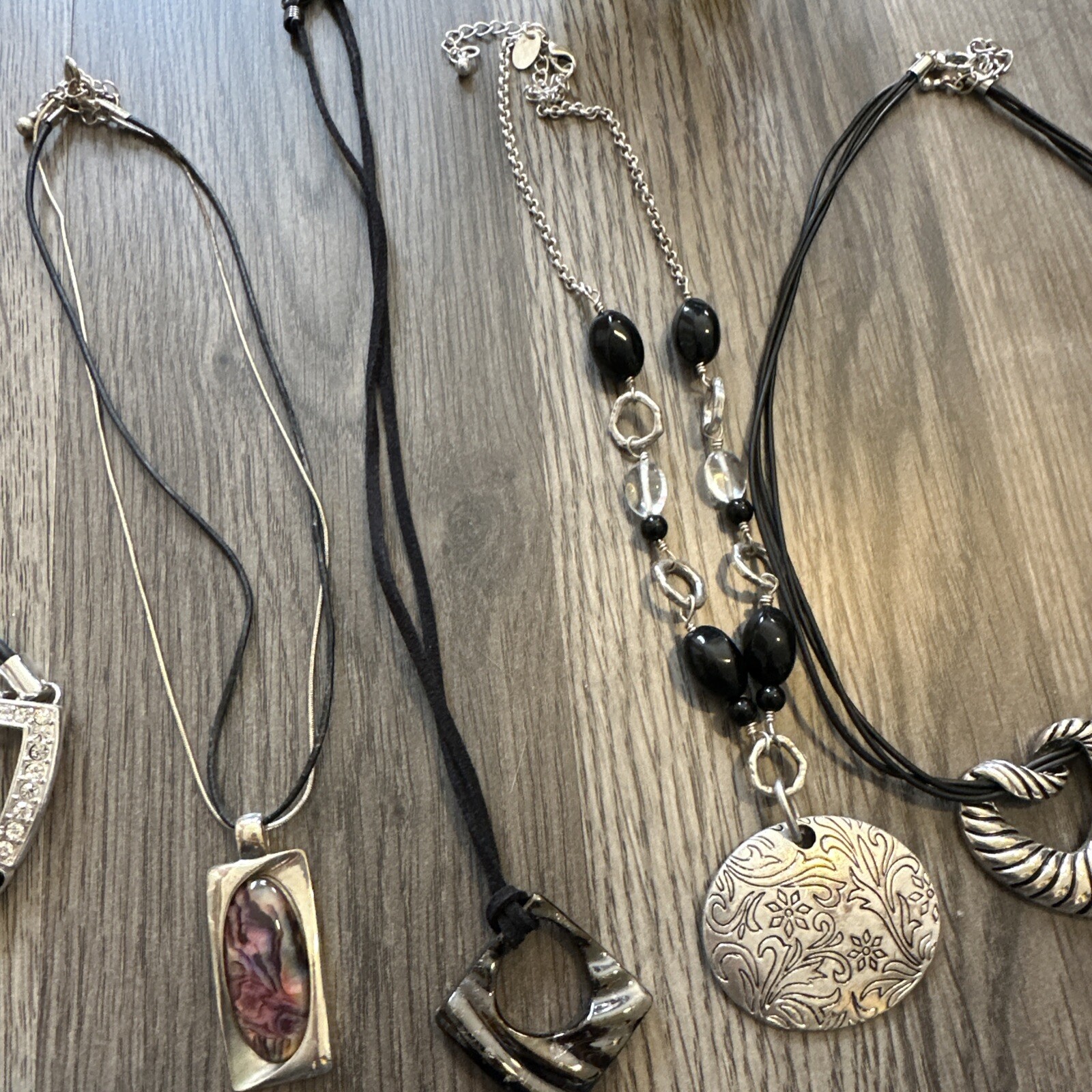 Costume Jewelry Lot – Assorted Necklaces 9 Pc Business Casual Lot!