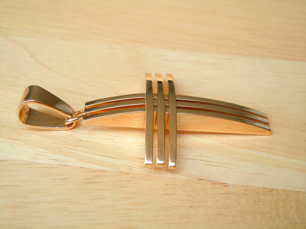 Cross Pendant 0.7oz/2 11/16×1 1/2in