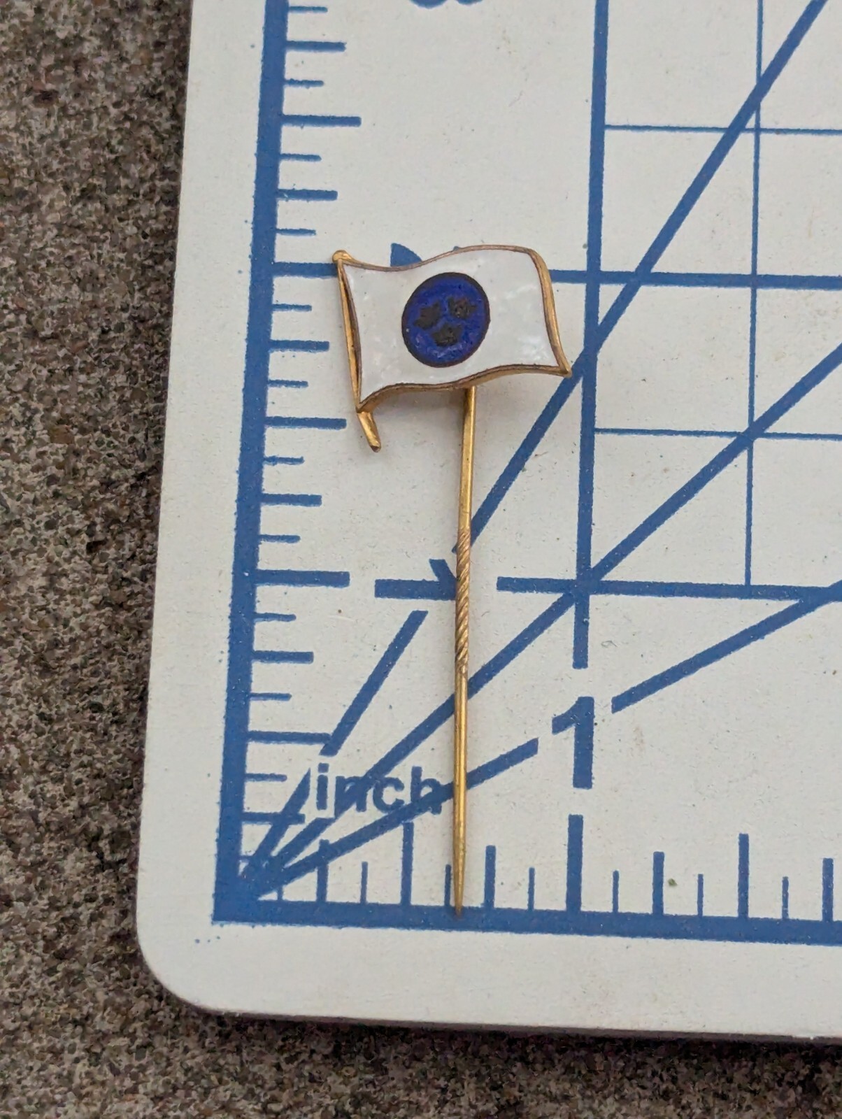 Vintage 1930s -1950s Swedish American Line Nautical Pin P1