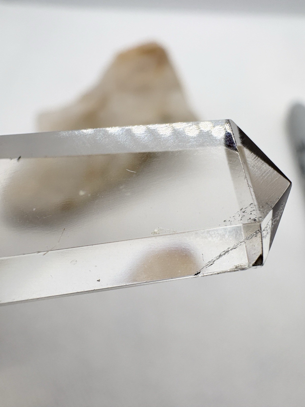 Sterling Silver Quartz Point Chakra Pendant Amethyst Peridot Iolite Gemstone