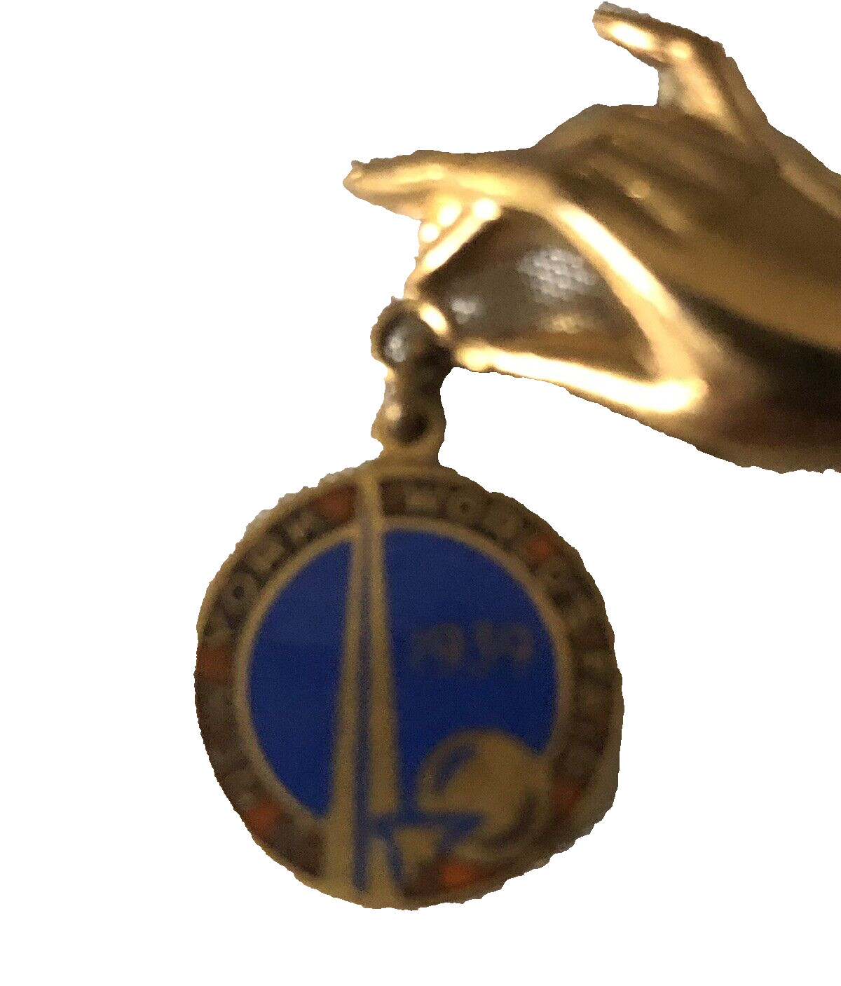 RARE Figural Hand Souvenir 1939 New York World’s Fair Marked “Official” Brooch