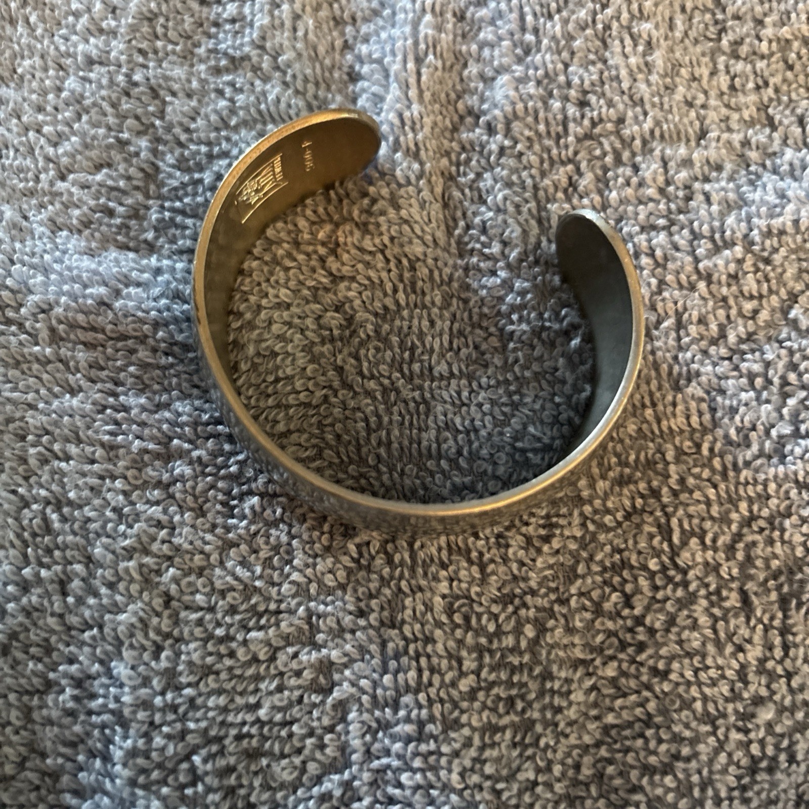 Vintage Pewter Cuff Bracelet